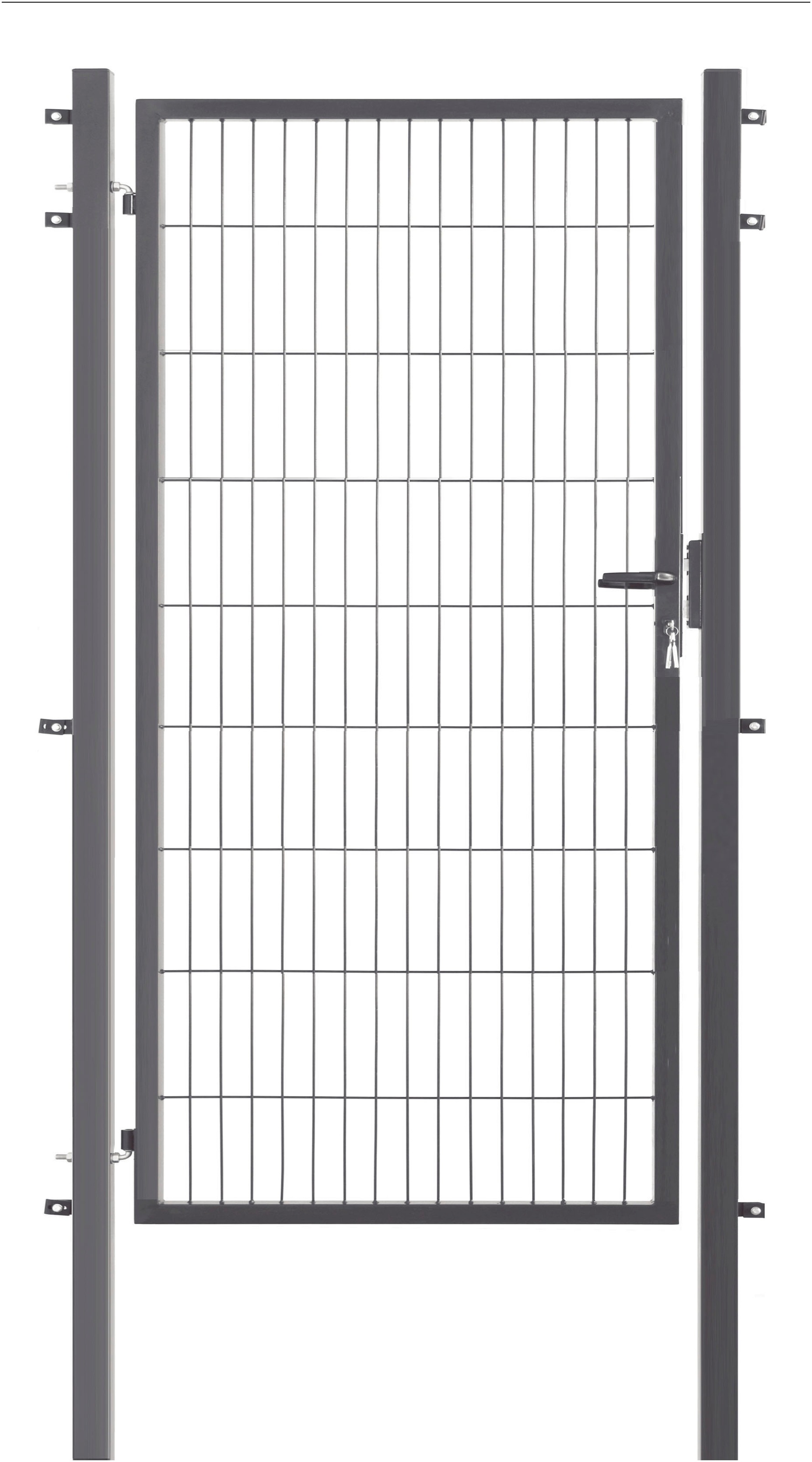 GARDEN N MORE Zauneinzeltür "Einzeltor Excellent" 183 cm hoch, anthrazit günstig online kaufen