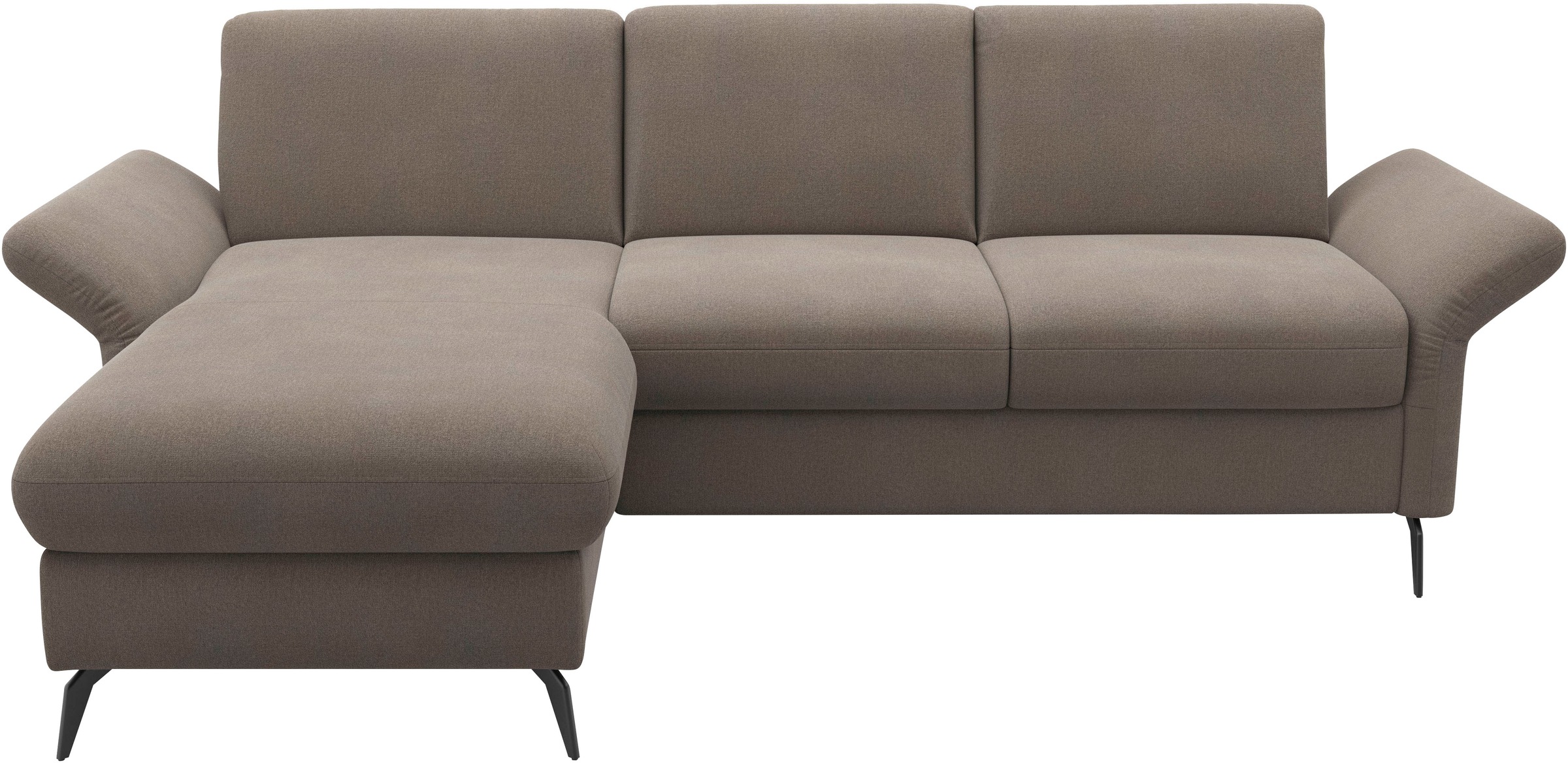 Home affaire Ecksofa "Rochelle", optional: Armteilverstellung, klappbar, Be günstig online kaufen