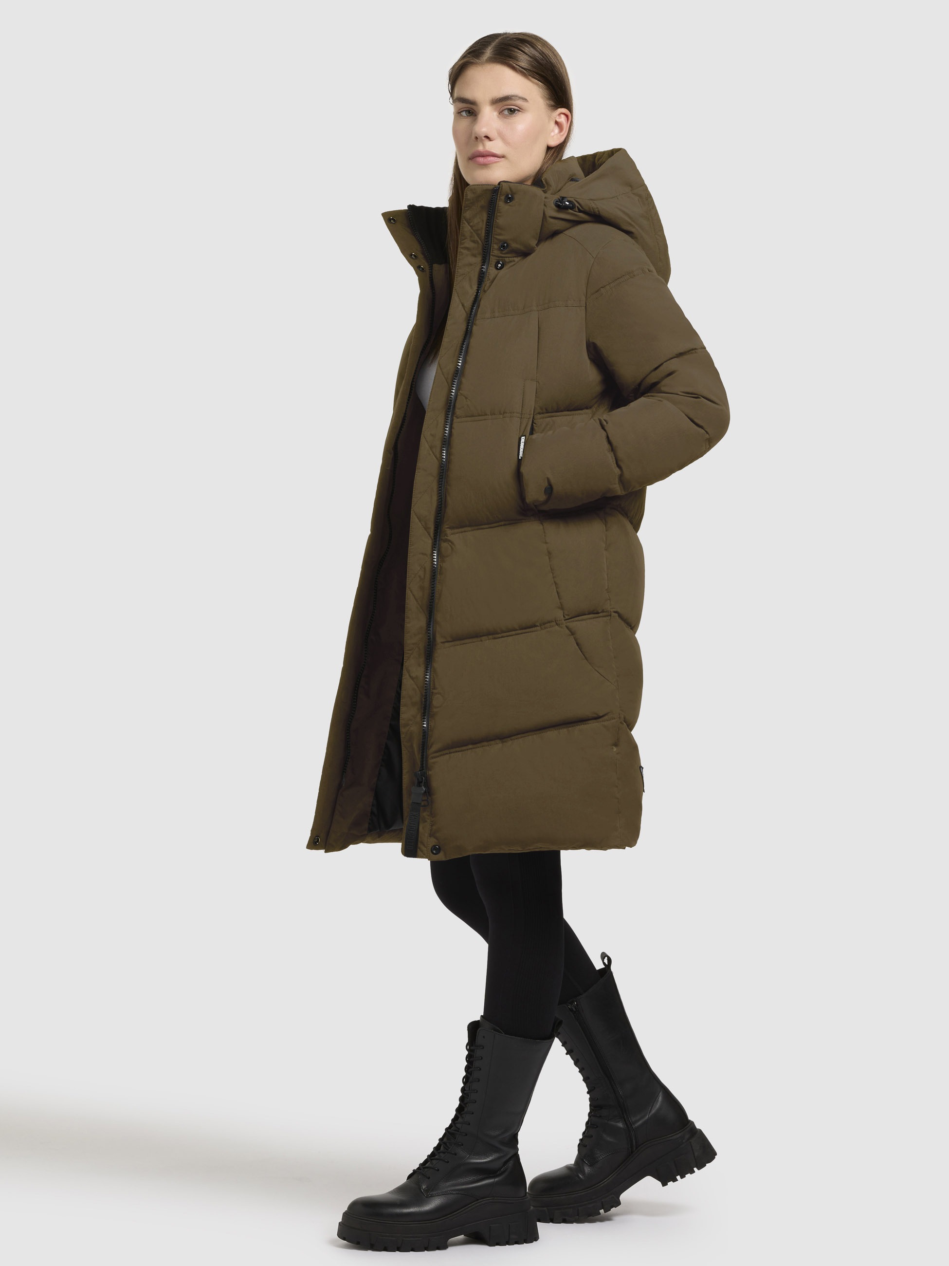 Thumbnail - khujo Steppmantel "GRAYA"