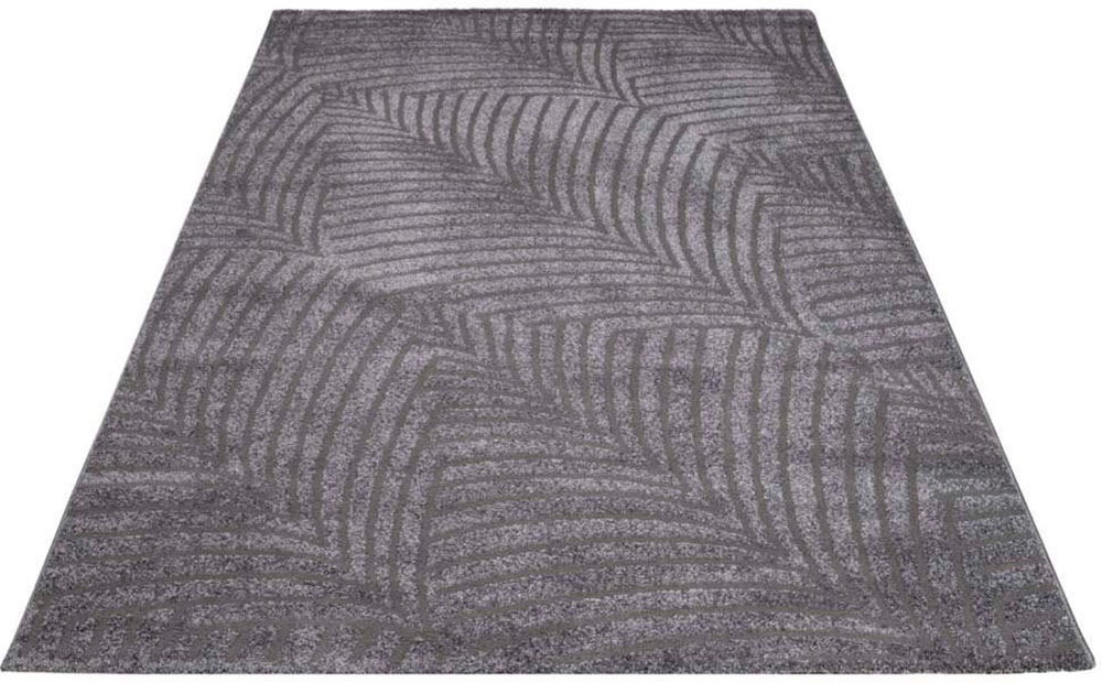 Carpet City Teppich "Friseé-Teppich FANCY 648" rechteckig 12 mm Höhe Läufer günstig online kaufen