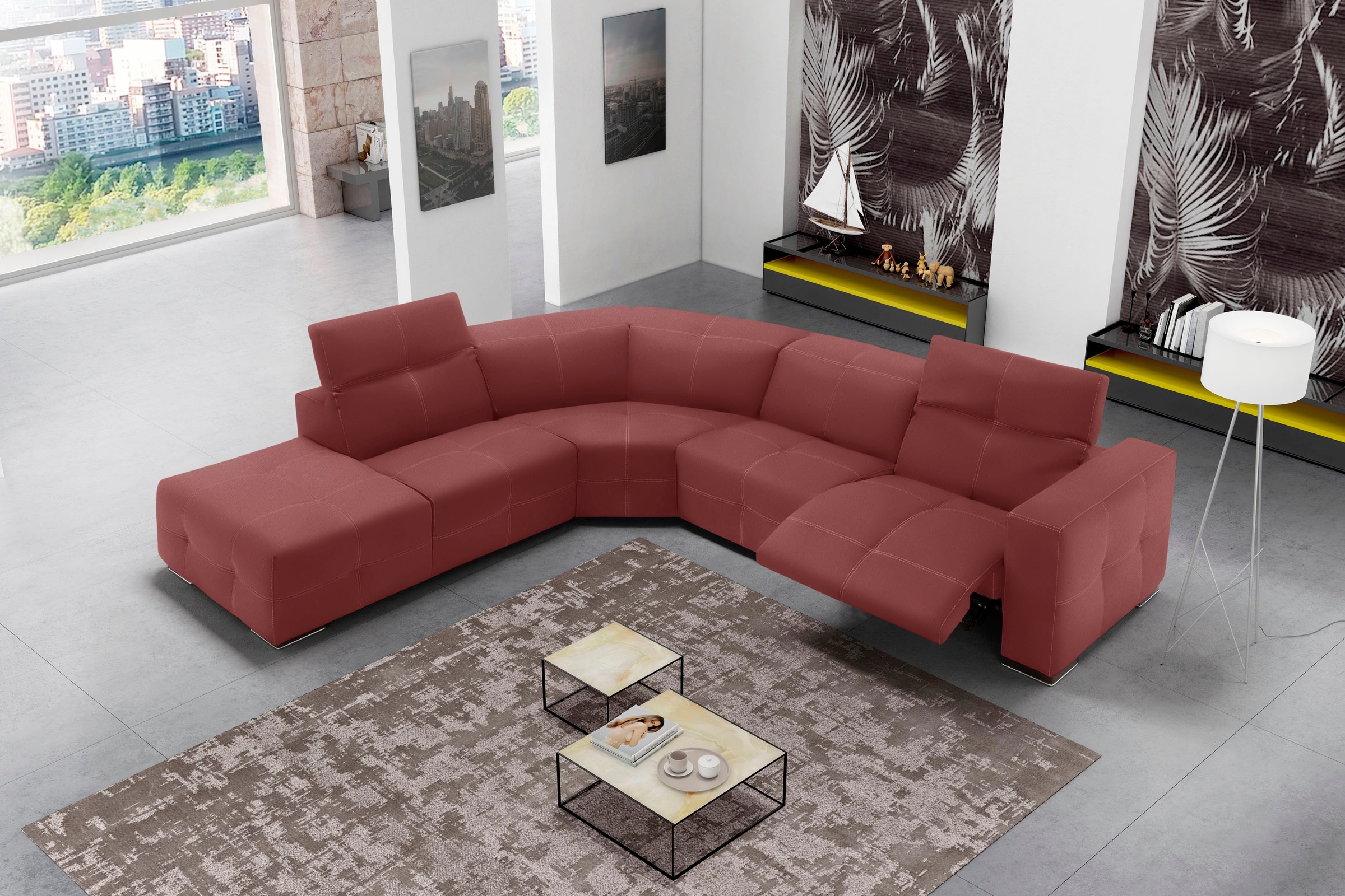 Egoitaliano Ecksofa "Sauvanne, Designsofa der Extraklasse, elegant und bequ günstig online kaufen