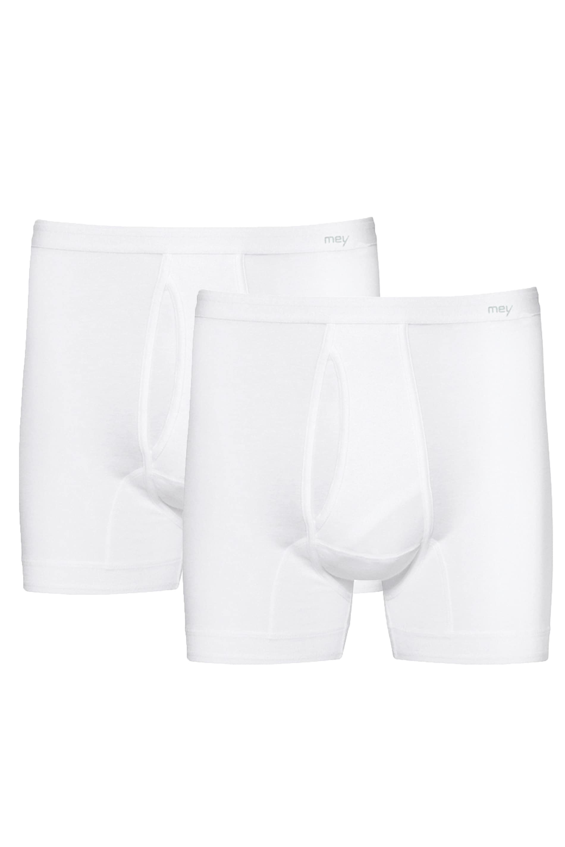 Mey Langer Boxer "Noblesse" 2er-Pack, Aufgesetzter Webbund, super soft günstig online kaufen