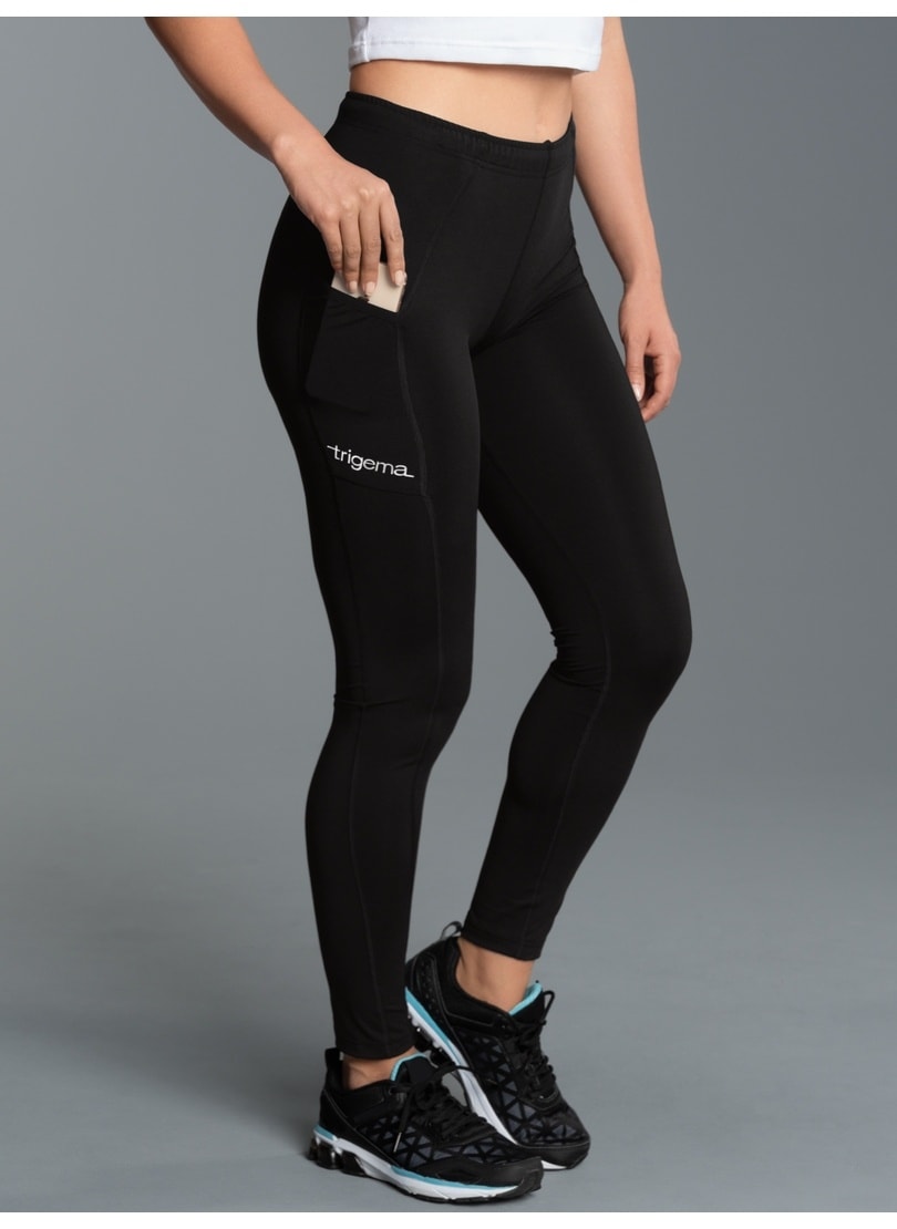 Trigema Jerseyhose »TRIGEMA Sportleggings mit praktischer Tasche«, (1 tlg.)