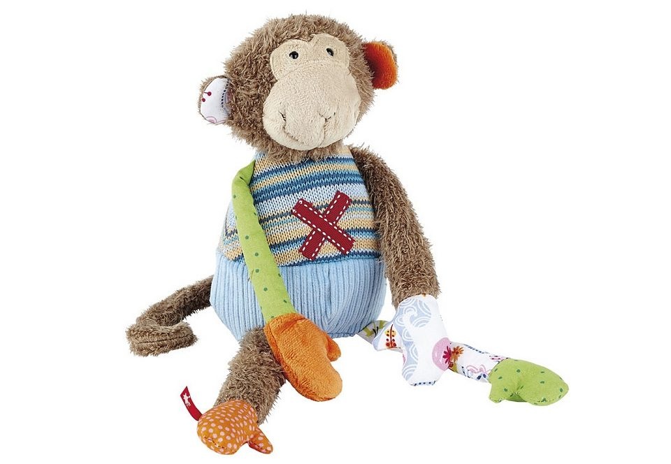 Kuscheltier Patchwork Sweety Affe