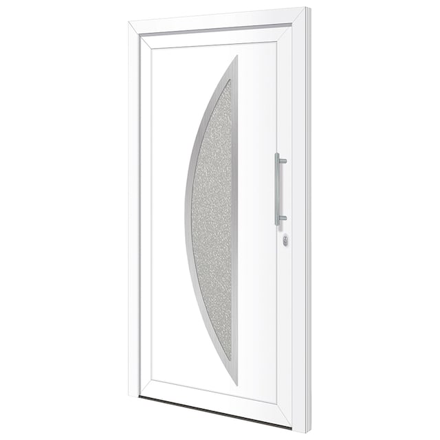 RORO Türen & Fenster Haustür »Otto 15«, BxH: 100x210 cm, weiß, ohne Griff,  inklusive Türrahmen online bestellen | BAUR