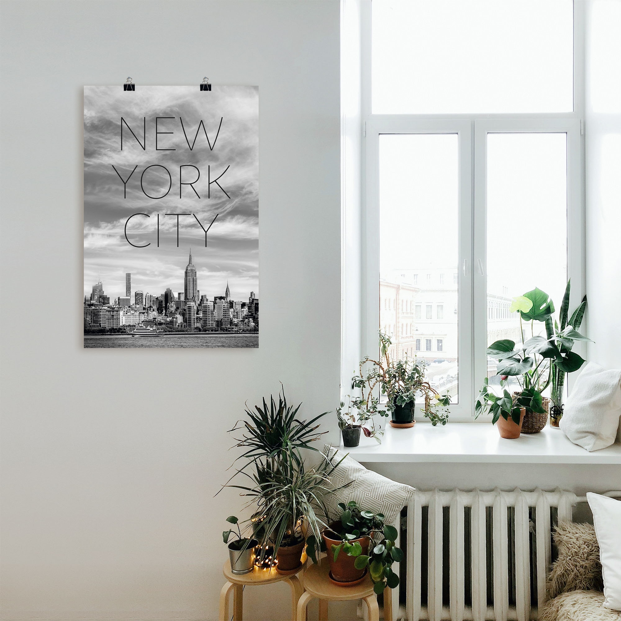 Artland Wandbild »NYC Midtown Manhattan«, New York, (1 St.), als Leinwandbild, Poster in verschied. Größen