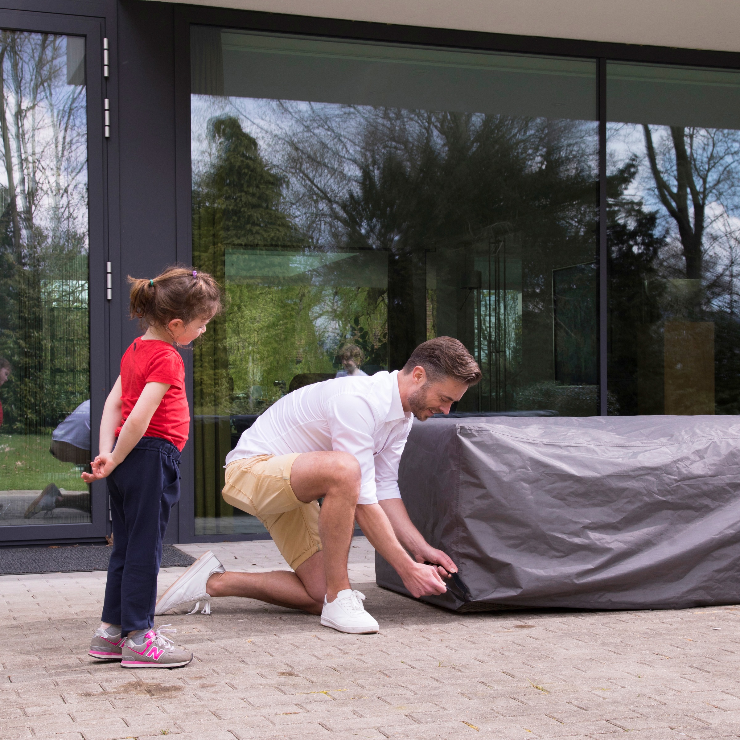 winza outdoor covers Gartenmöbel-Schutzhülle, geeignet für Loungeset