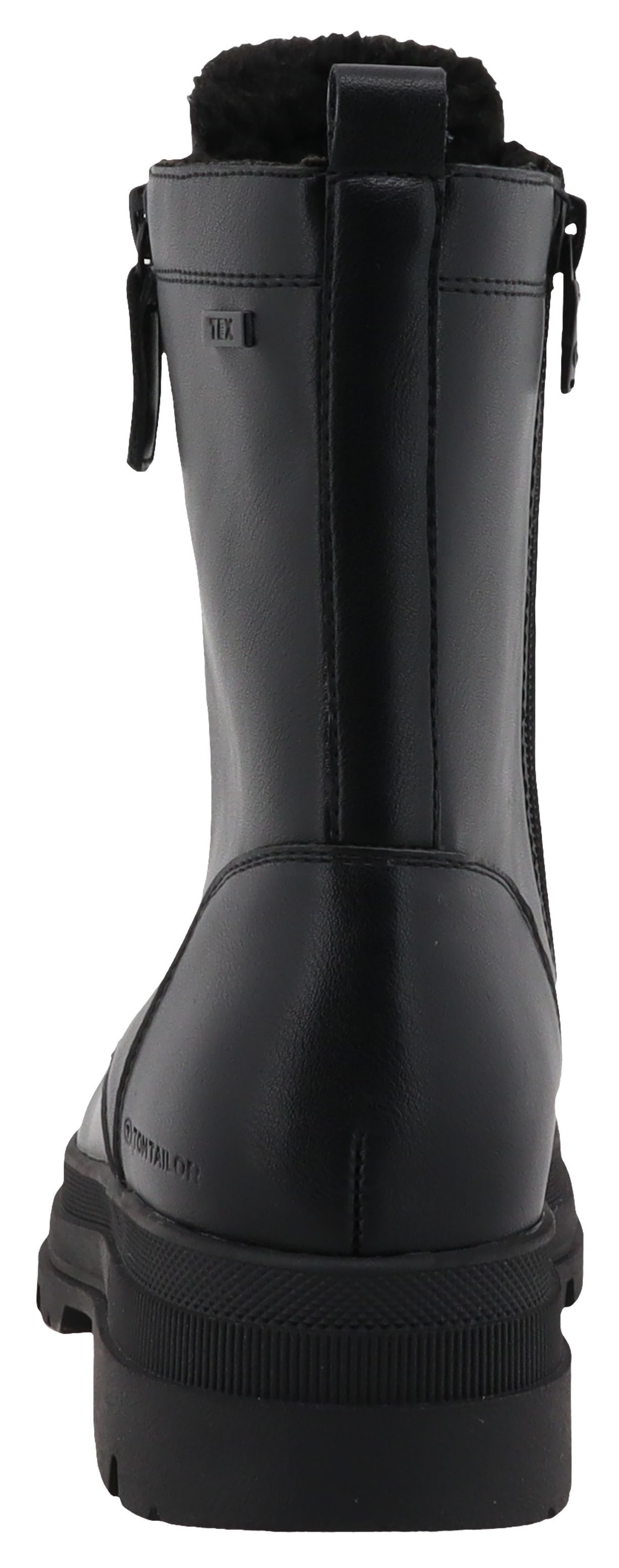 TOM TAILOR Winterstiefelette Winterboots, Schnürboots mit Blockabsatz günstig online kaufen