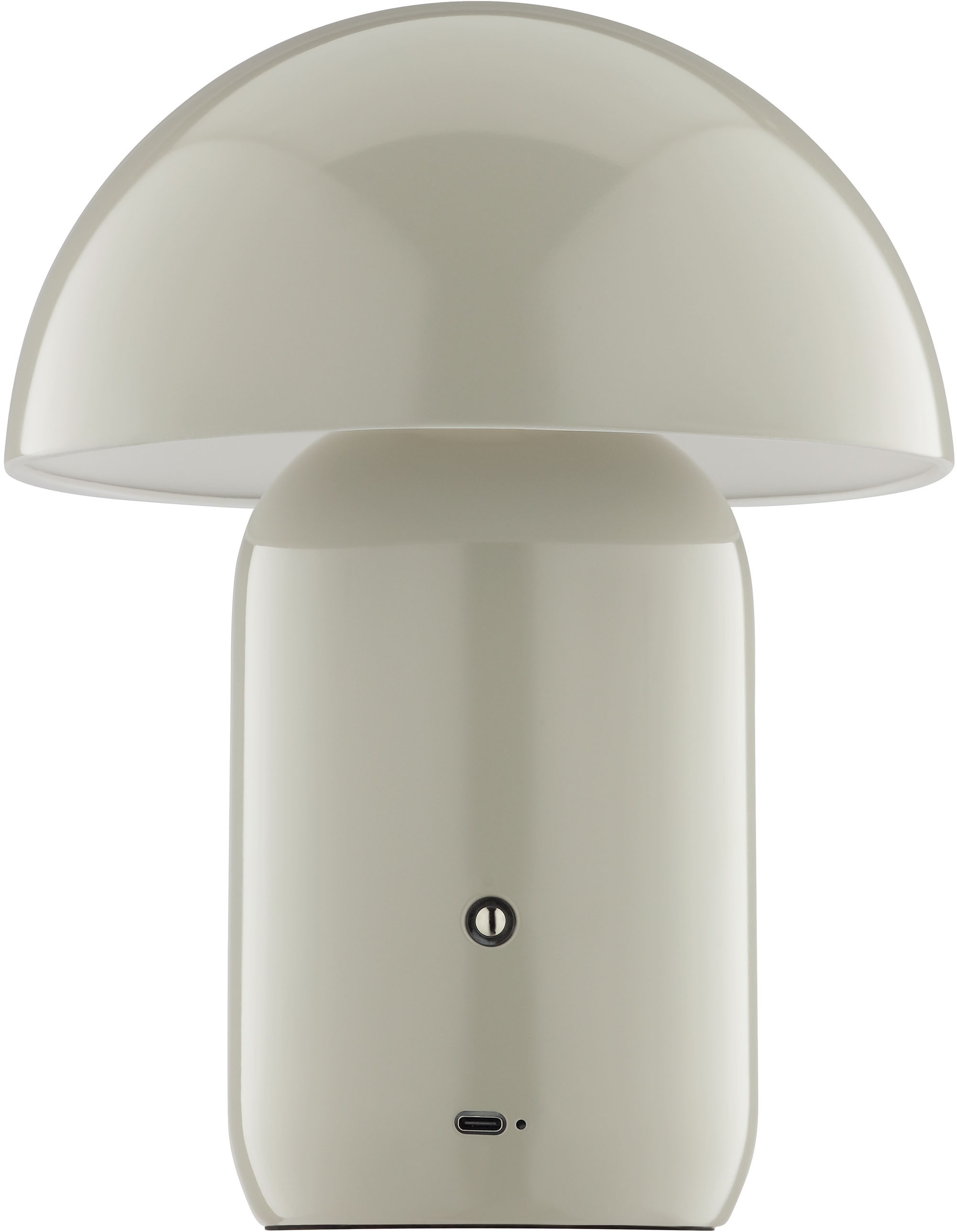LeGer Home by Lena Gercke LED Tischleuchte »Galilea«, 1 flammig, Leuchtmittel LED-Modul | LED fest integriert, dimmbar, Ø 20 cm, Metall, Akku Tischlampe, Schalter mit Touchfunktion