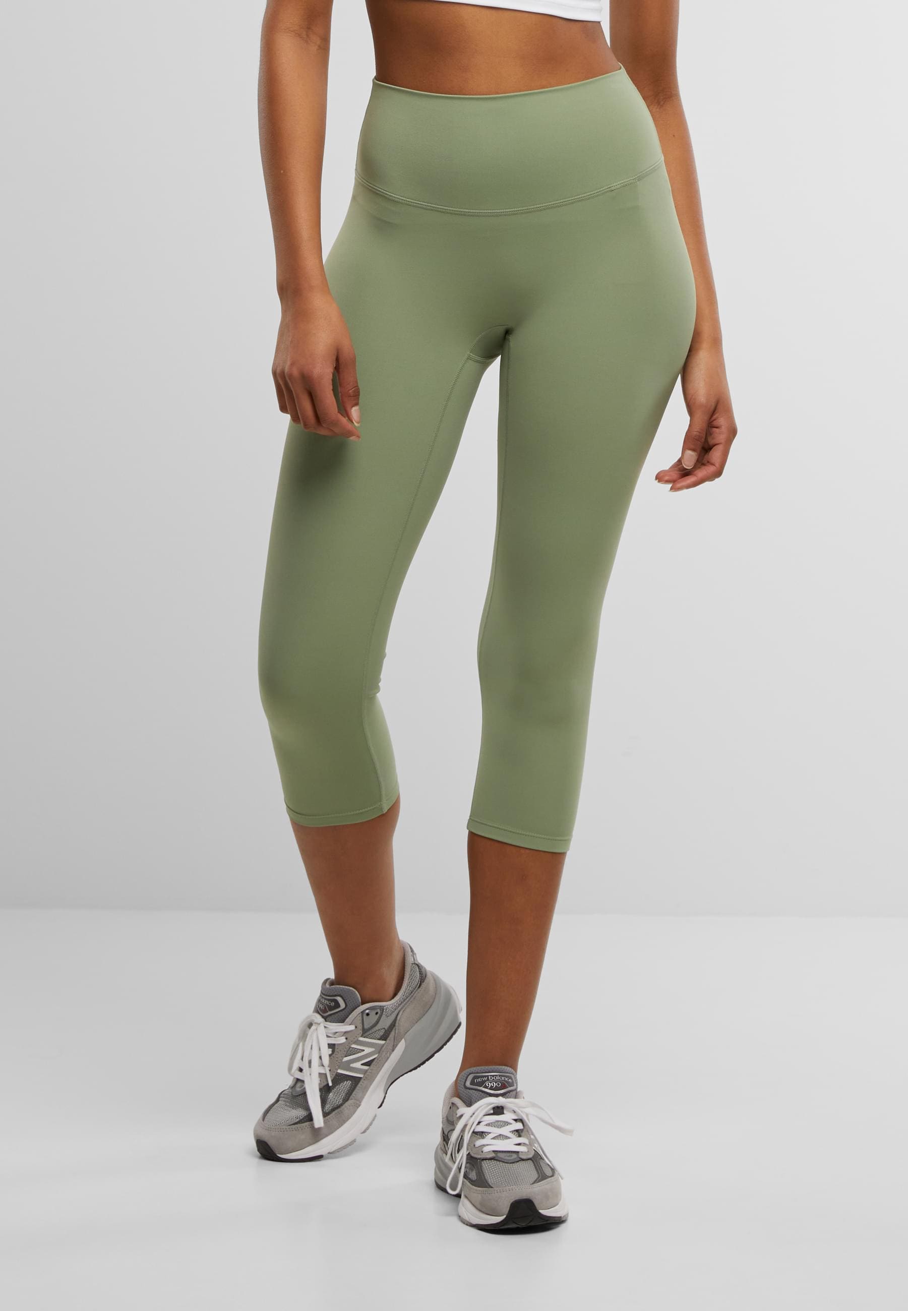 URBAN CLASSICS Leggings »Urban Classics Ladies Capri Leggings Ladies Capri Leggings«, (1 tlg.)