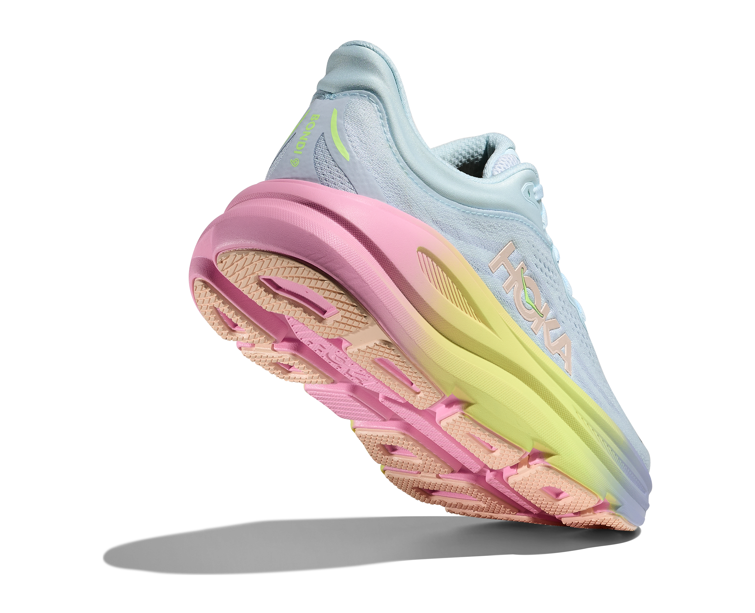 Hoka One One Laufschuh »BONDI 9«  atmungsaktives Mesh-Obermaterial, Laufsohle aus Gummi und EVA