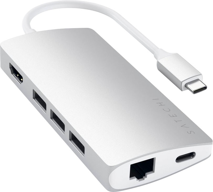 Satechi Adapter »Type-C Multi-Port Hub 4K Ethernet V2«