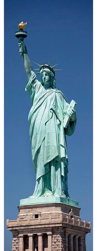 Architects Paper Fototapete "Statue Of Liberty" Tapete New York Fototapete Panel 1,00m x 2,80m