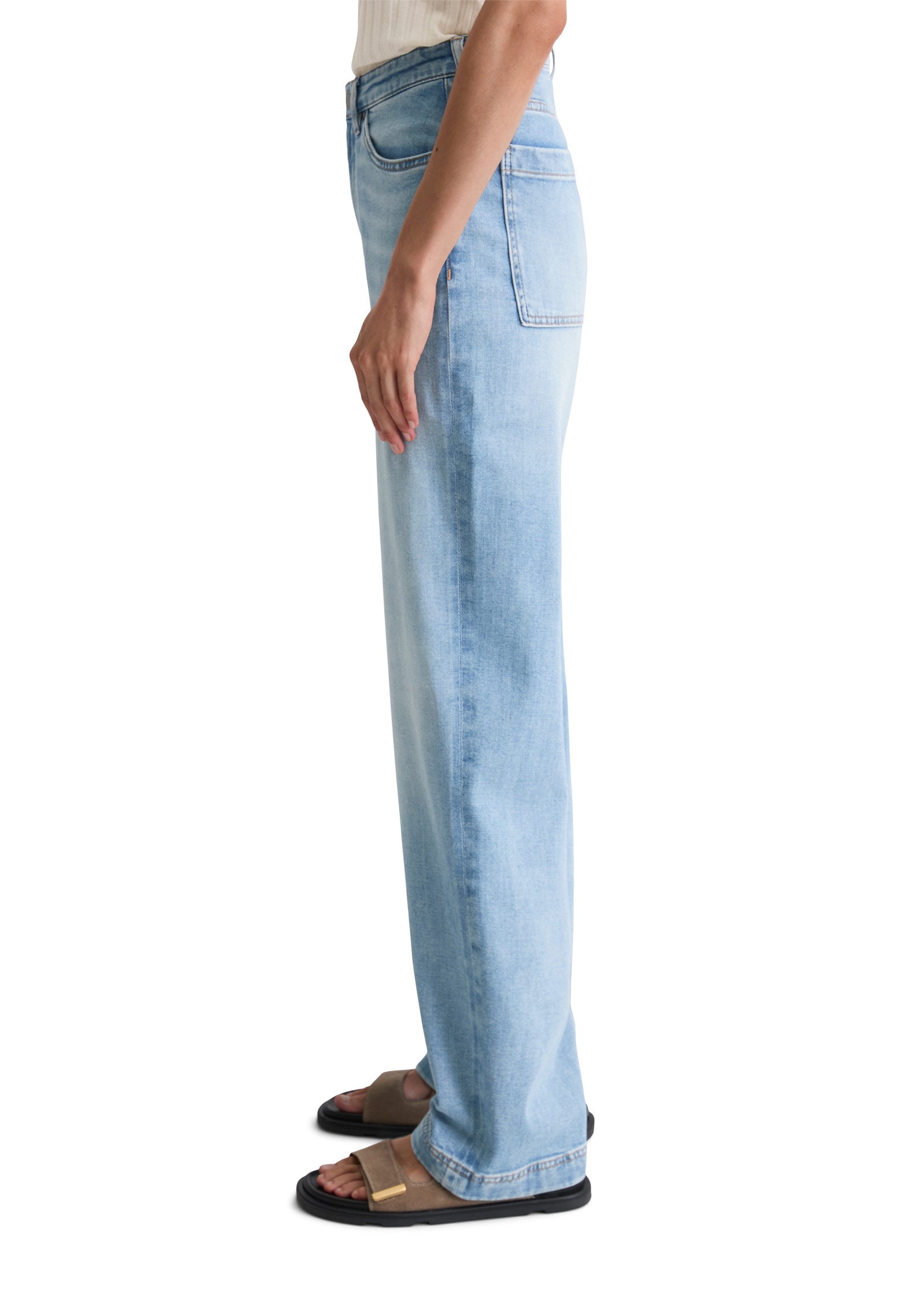 Marc O'Polo Straight-Jeans »aus Organic-Cotton-Mix«