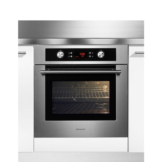 Hanseatic Einbaubackofen mit »65M90E0-E11A99G«, | BAUR Vollauszug 65M90E0-E11A99G