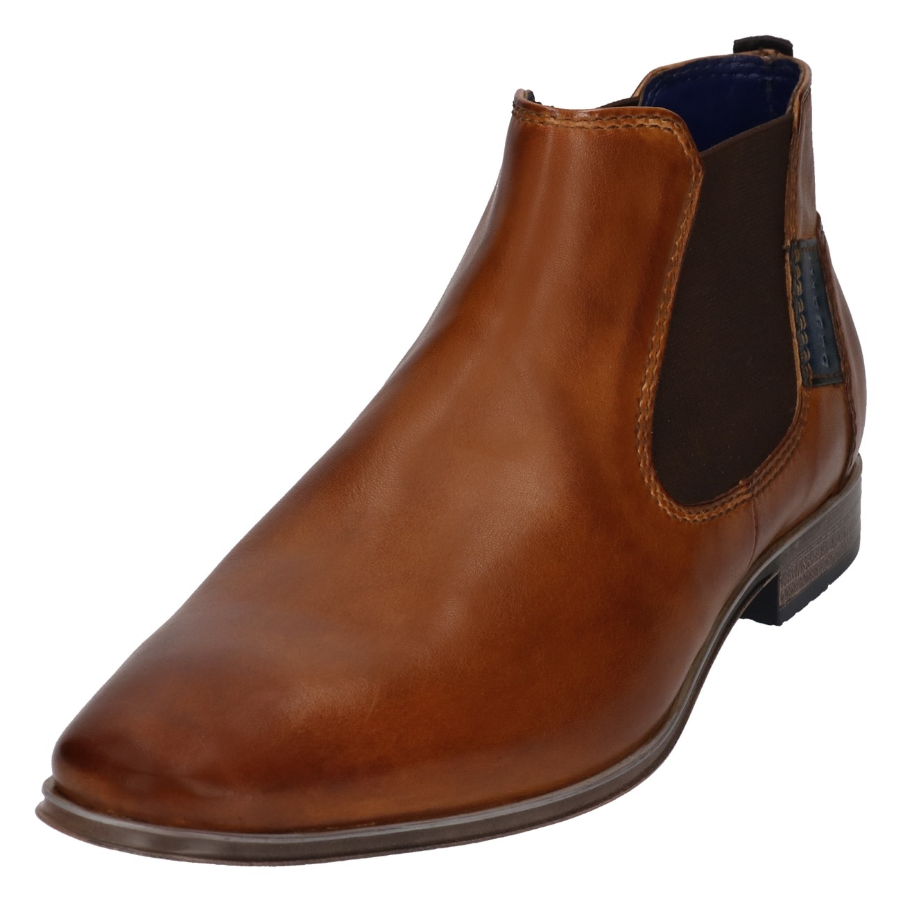 bugatti Chelseaboots mit Stretcheinsatz