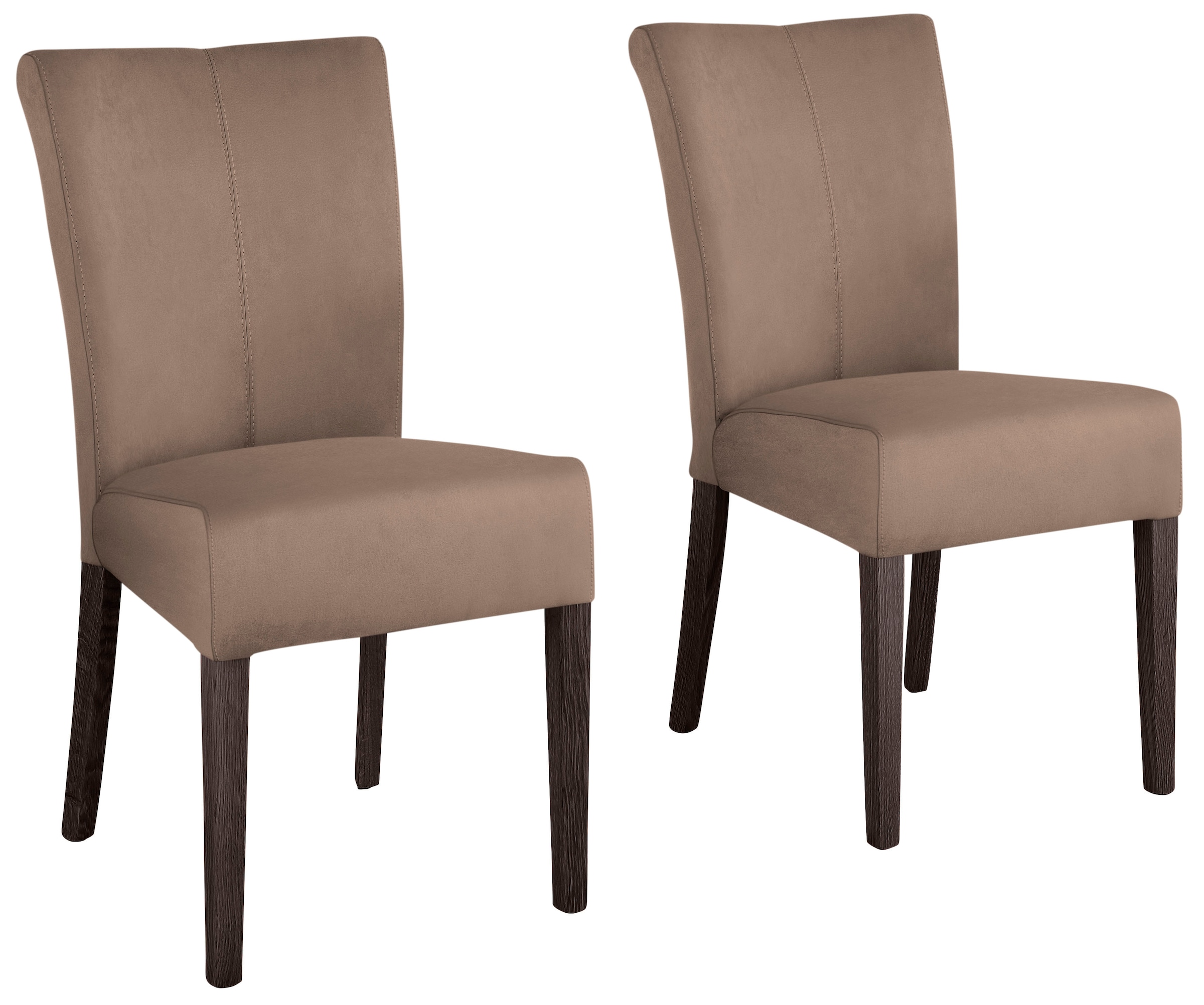 Home affaire "Queen" (Set) 2 Stk.Beine aus massiver Buche, wengefarben lack günstig online kaufen