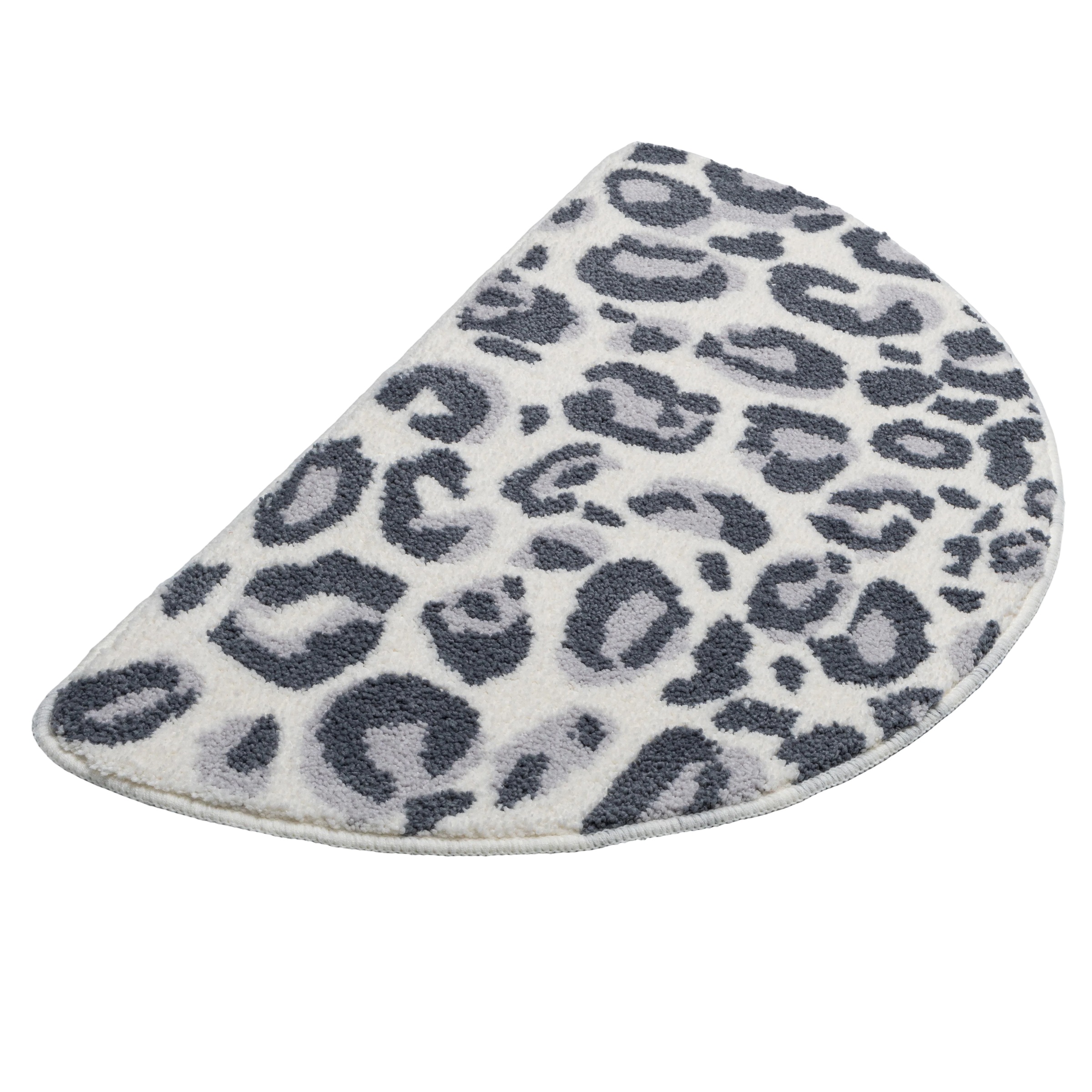 OTTO home Badematte »Regona Leo, Badvorleger, Badezimmer Teppich, Duschvorleger« Höhe 10 mm rutschhemmend beschichtet fußbodenheizungsgeeignet | schnell trocknend Leoparden-Muster, Animal Print, modern
