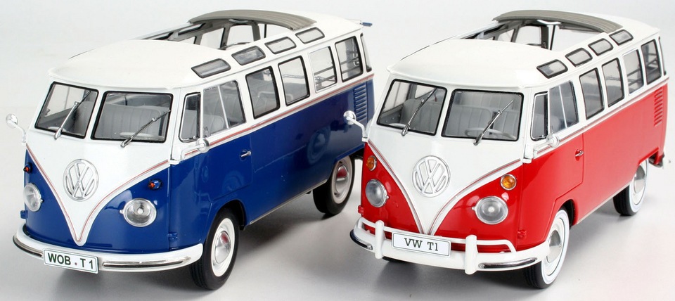 Revell® Modellbausatz »Model Set VW T1 Samba Bus«, 1:24, Made in Europe