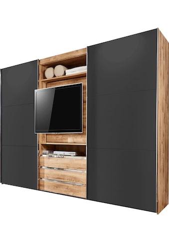 Schwebetürenschrank »Magic by fresh to go«, tolles EXTRA: mit drehbarem TV-Element,...