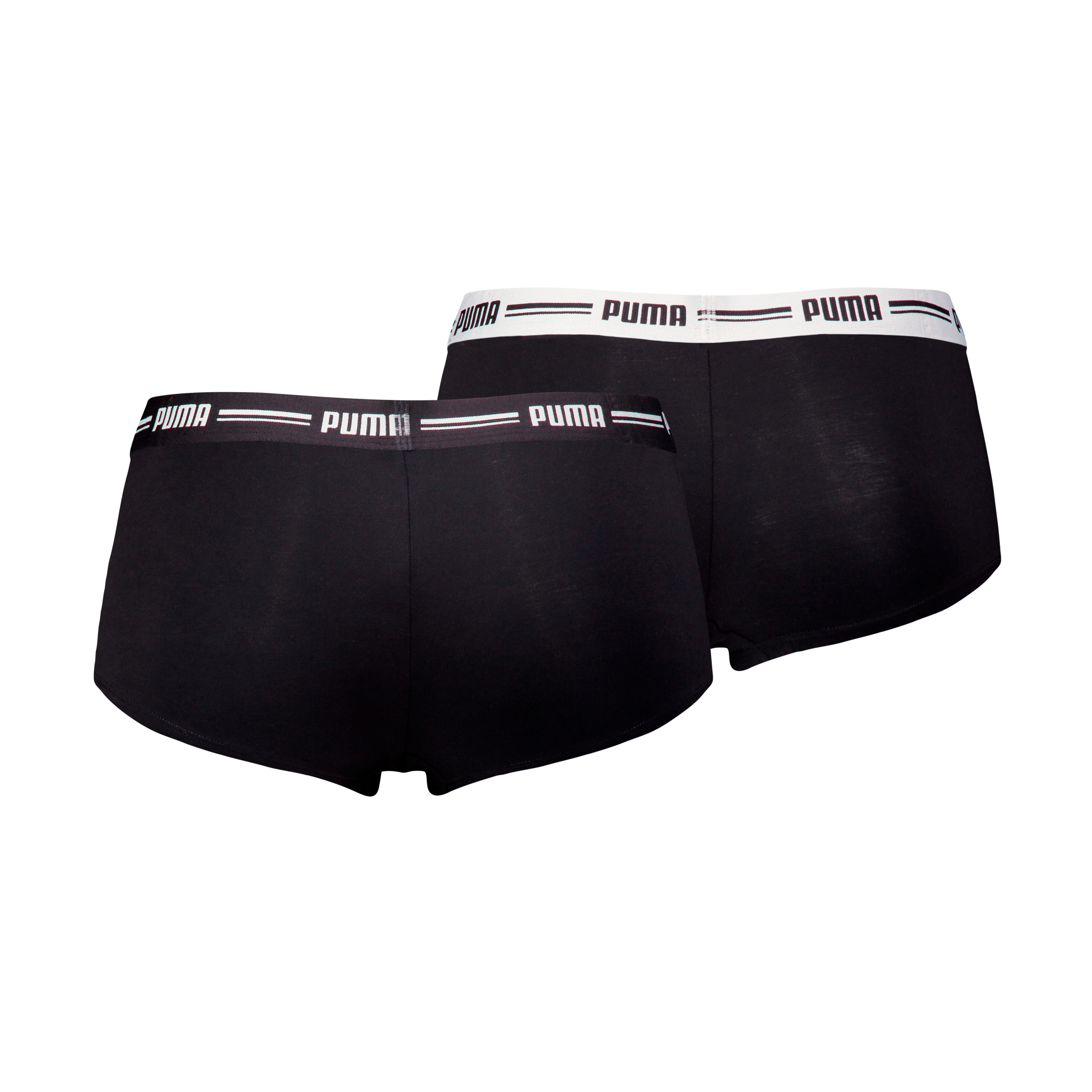 PUMA Panty "PUMA WOMEN MINI SHORT 2P", schmaler Logo-Gummibund günstig online kaufen