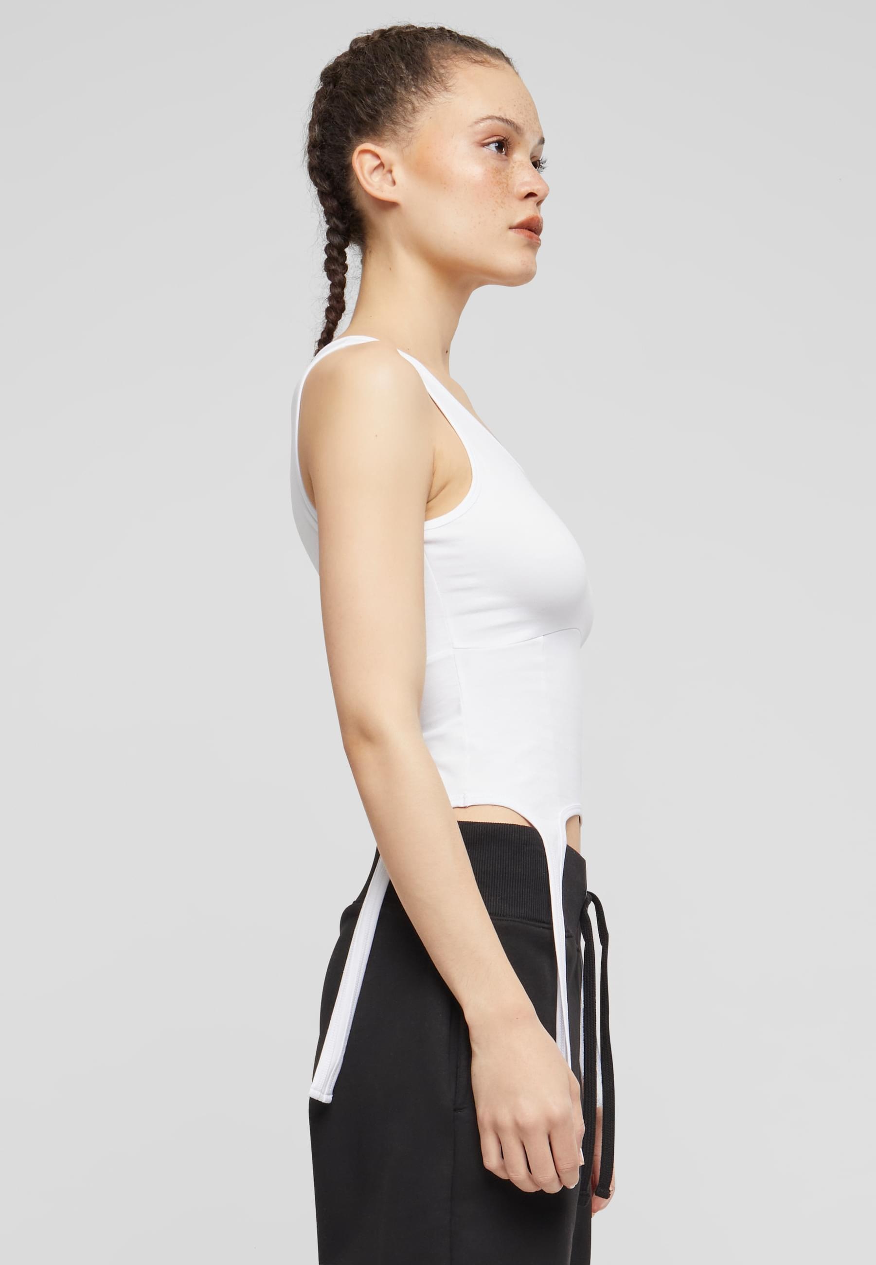 Karl Kani Muskelshirt »Karl Kani Damen KW241-002-2 Karl Kani KK Og Corset Strap Top«, (1 tlg.)