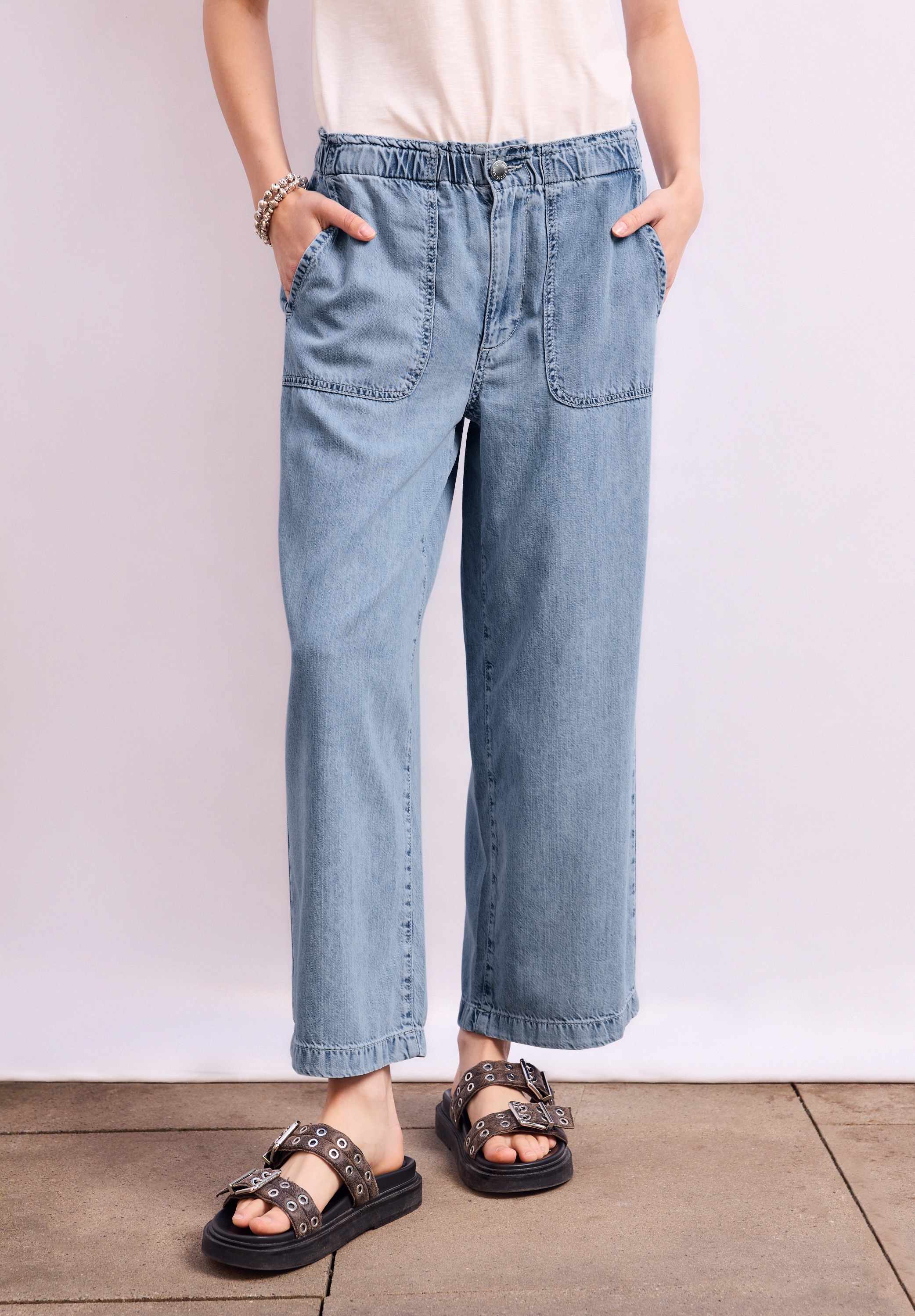 STREET ONE Loose-fit-Jeans, im Loose Fit günstig online kaufen