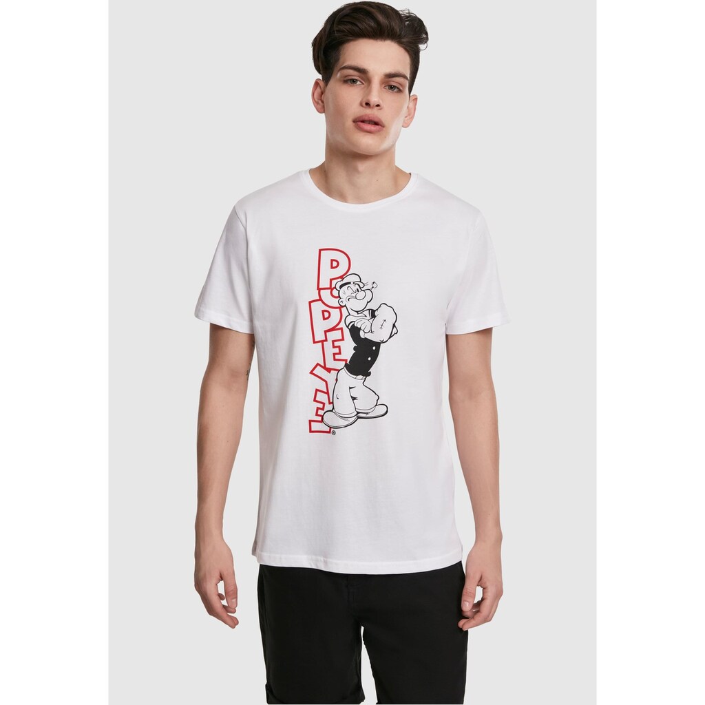 Merchcode T-Shirt »Merchcode Herren Popeye Standing Tee«, (1 tlg.)