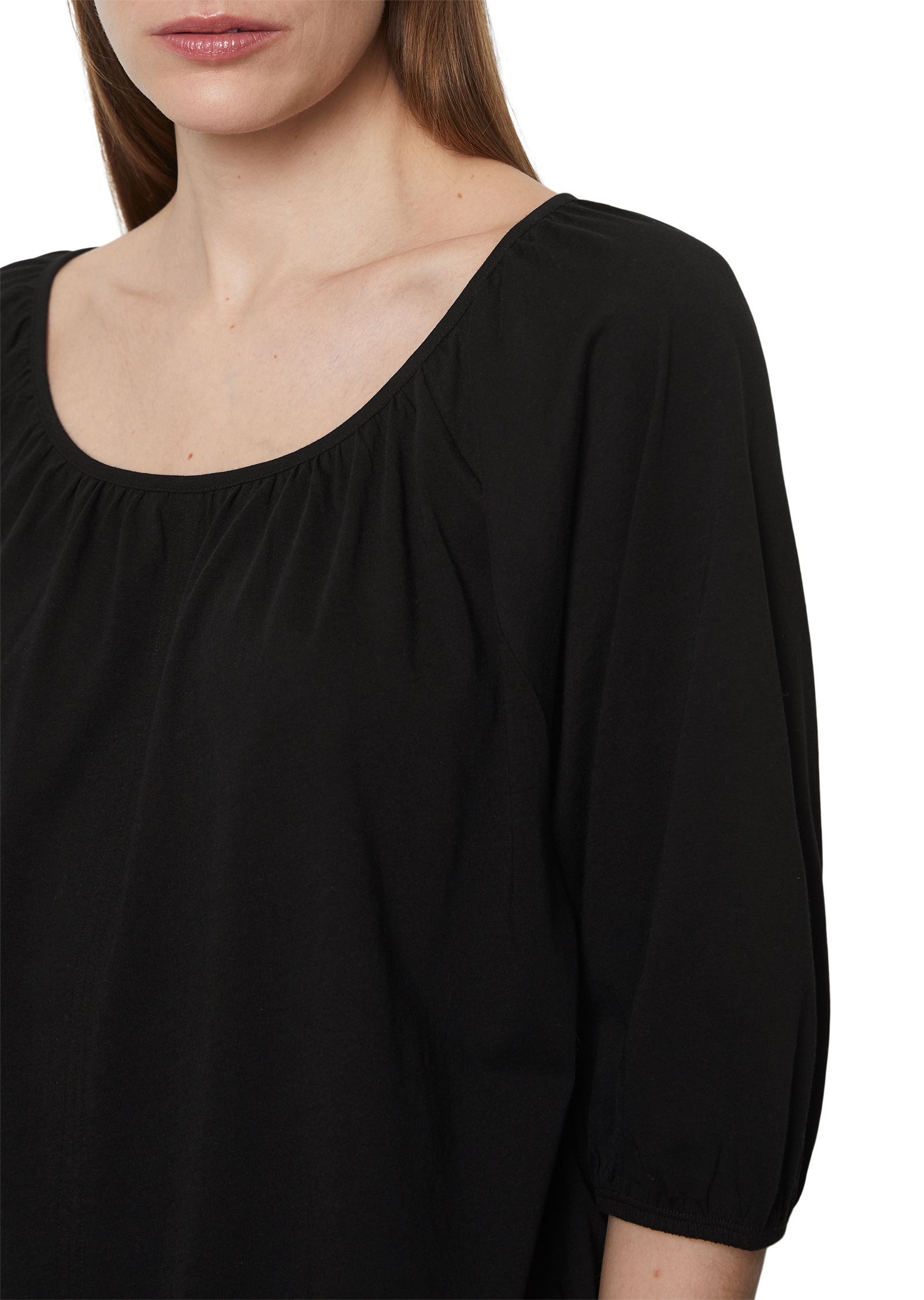 Marc O'Polo Shirtbluse »aus leichtem Single Jersey«