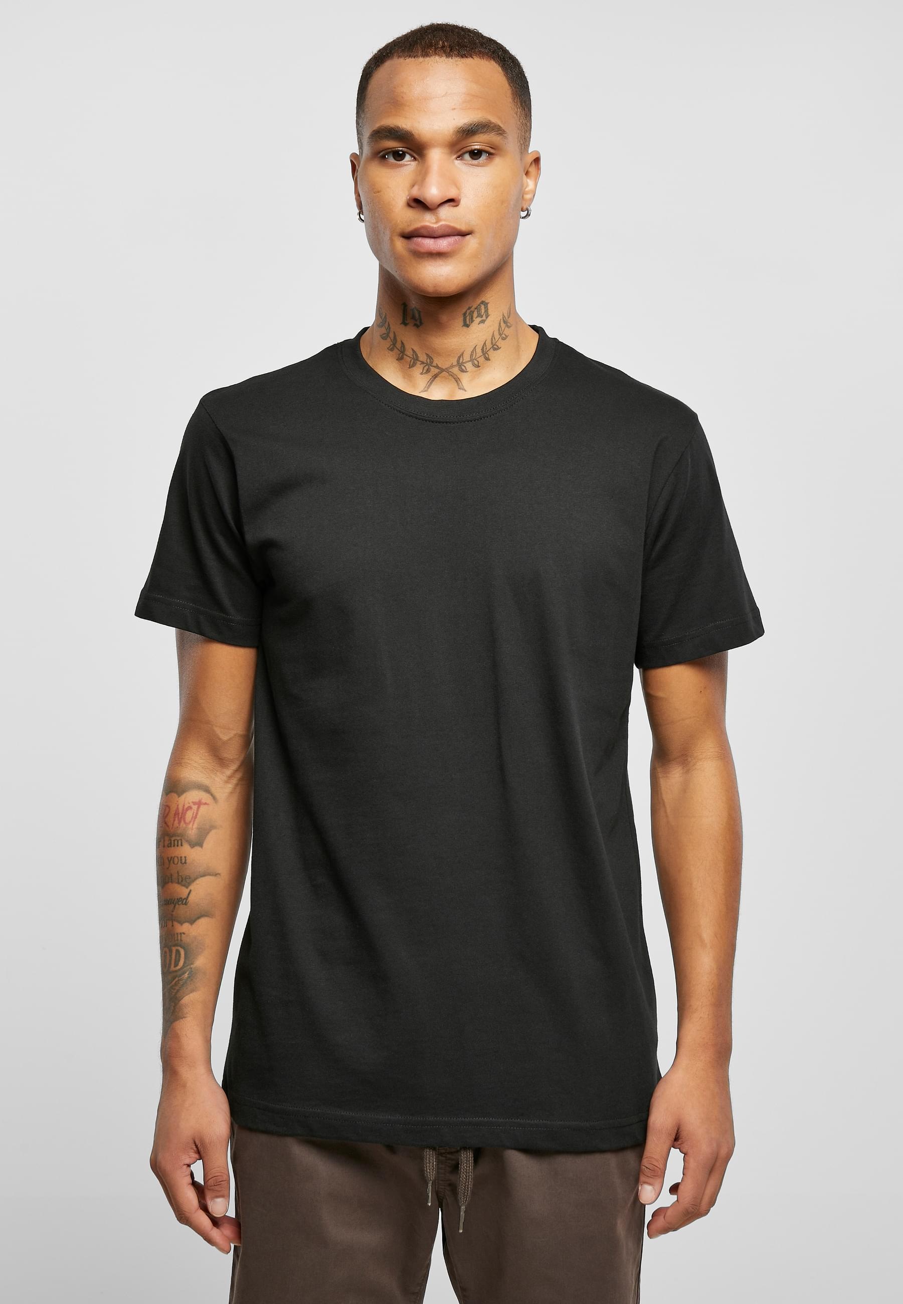 URBAN CLASSICS T-Shirt »Urban Classics Herren Basic Tee«, (1 tlg.)