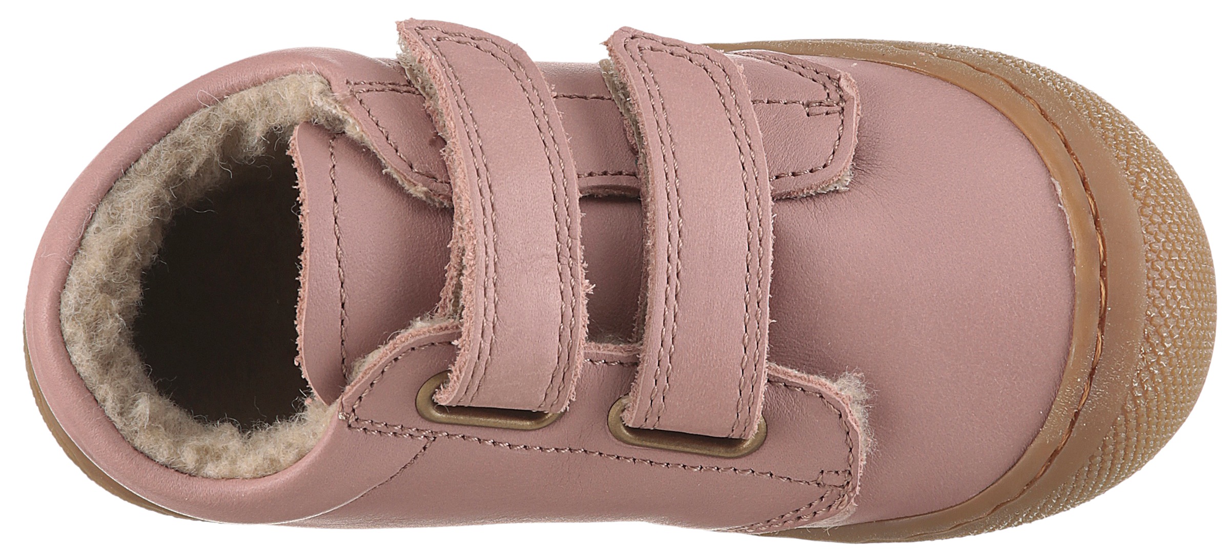 Naturino Lauflernschuh »Cocoon Wide«  Barfußschuh, Klettschuh in weiter Form, Größenschablone zum Download