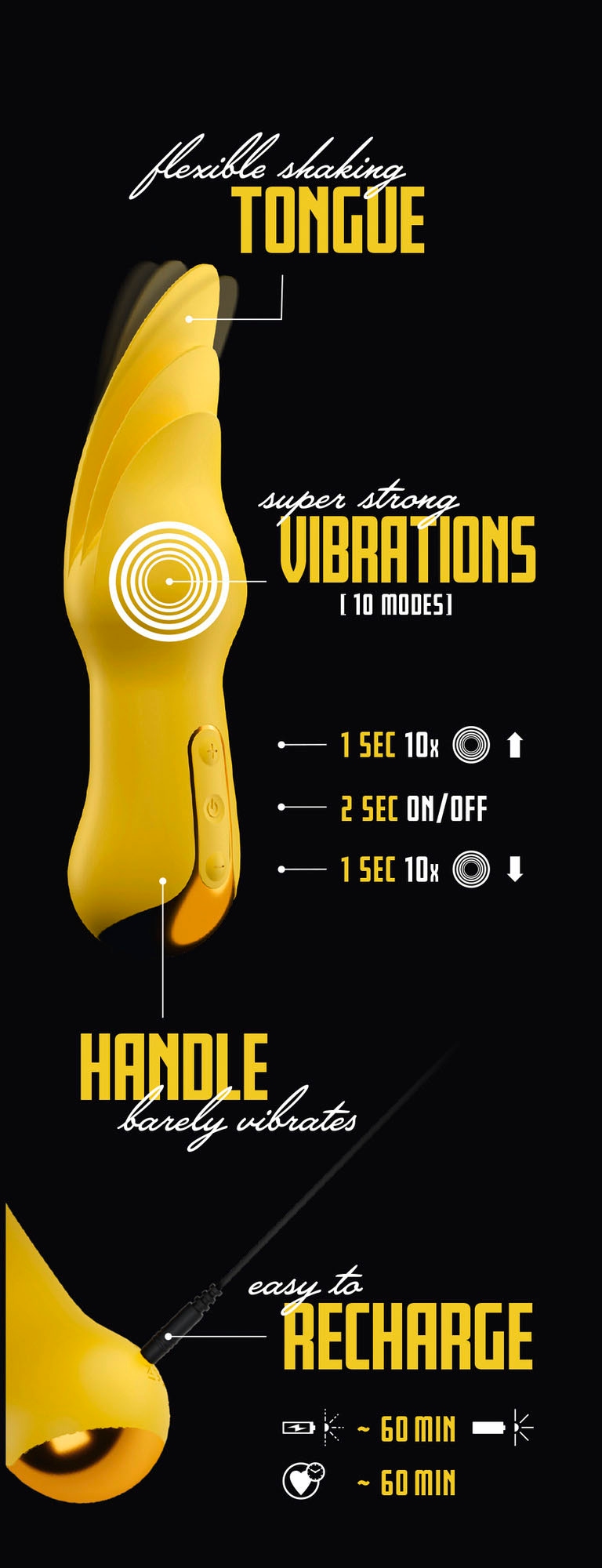 You2Toys Klitoris-Stimulator »Licking Vibrator«