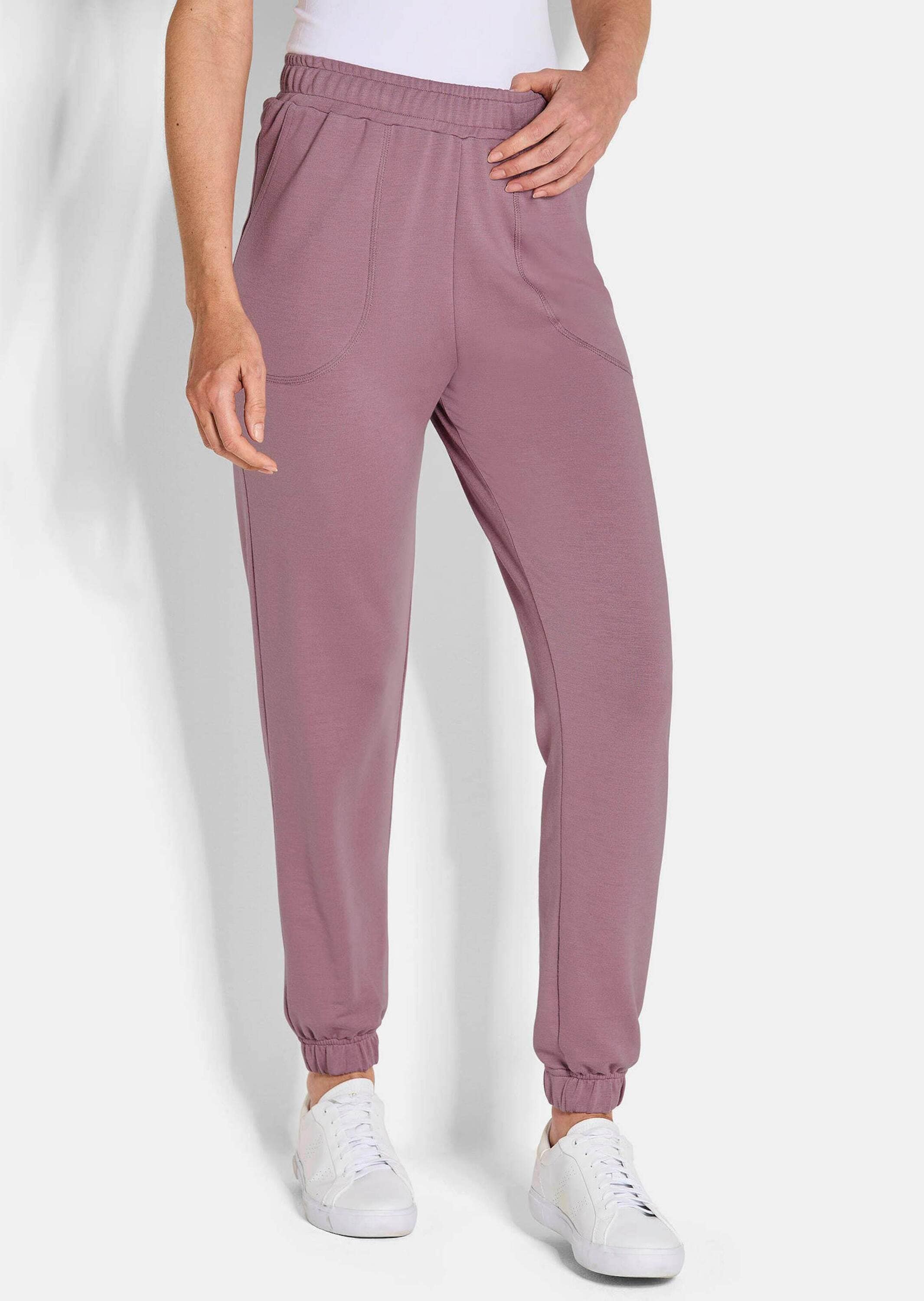 GOLDNER 2-in-1-Hose "Kurzgröße Bequeme Viskose-Schlupfhose, Doppelpack" Elastischer Bund