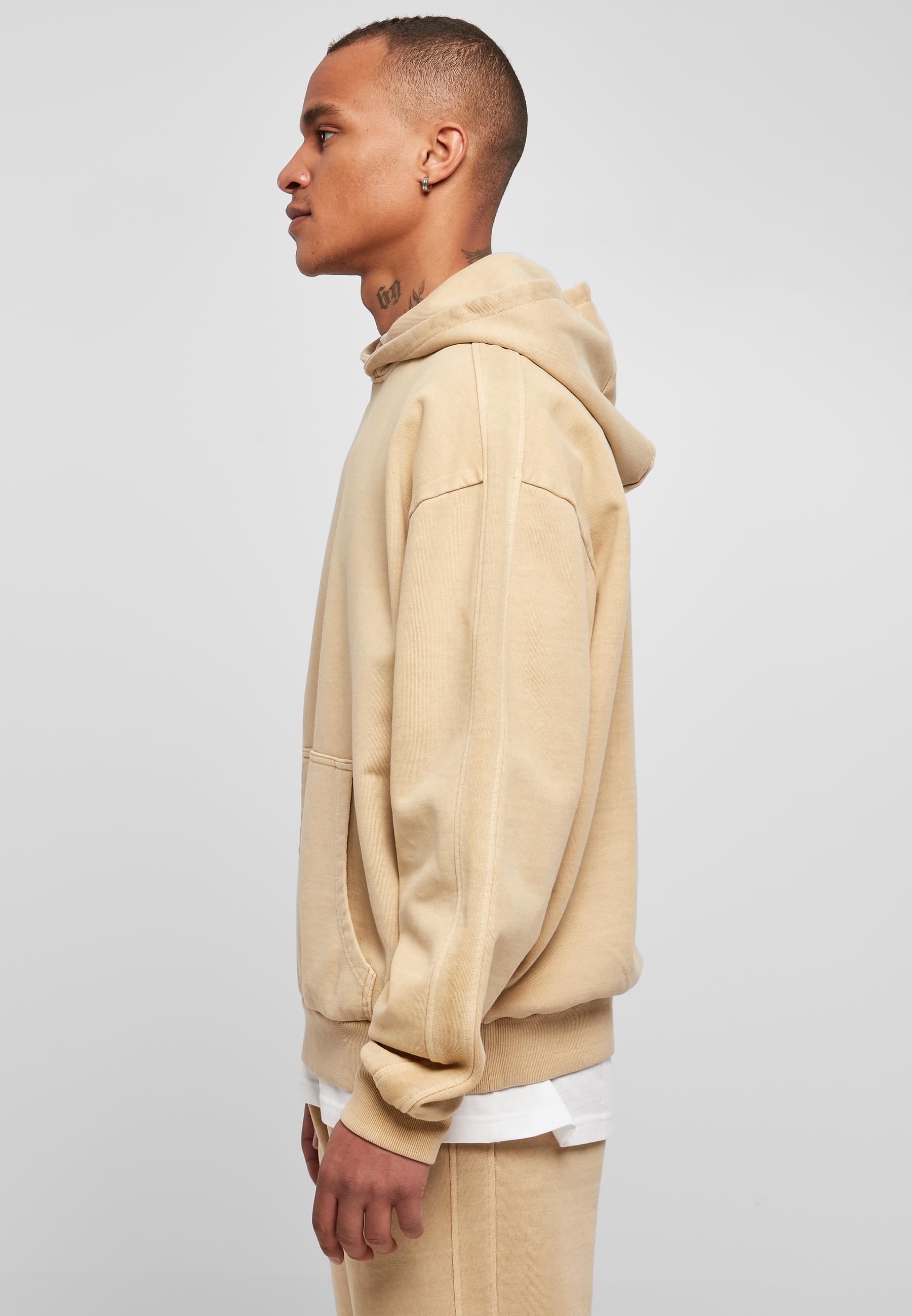URBAN CLASSICS Kapuzensweatshirt »Urban Classics Herren Heavy Terry Garment Dye Hoody«, (1 tlg.)