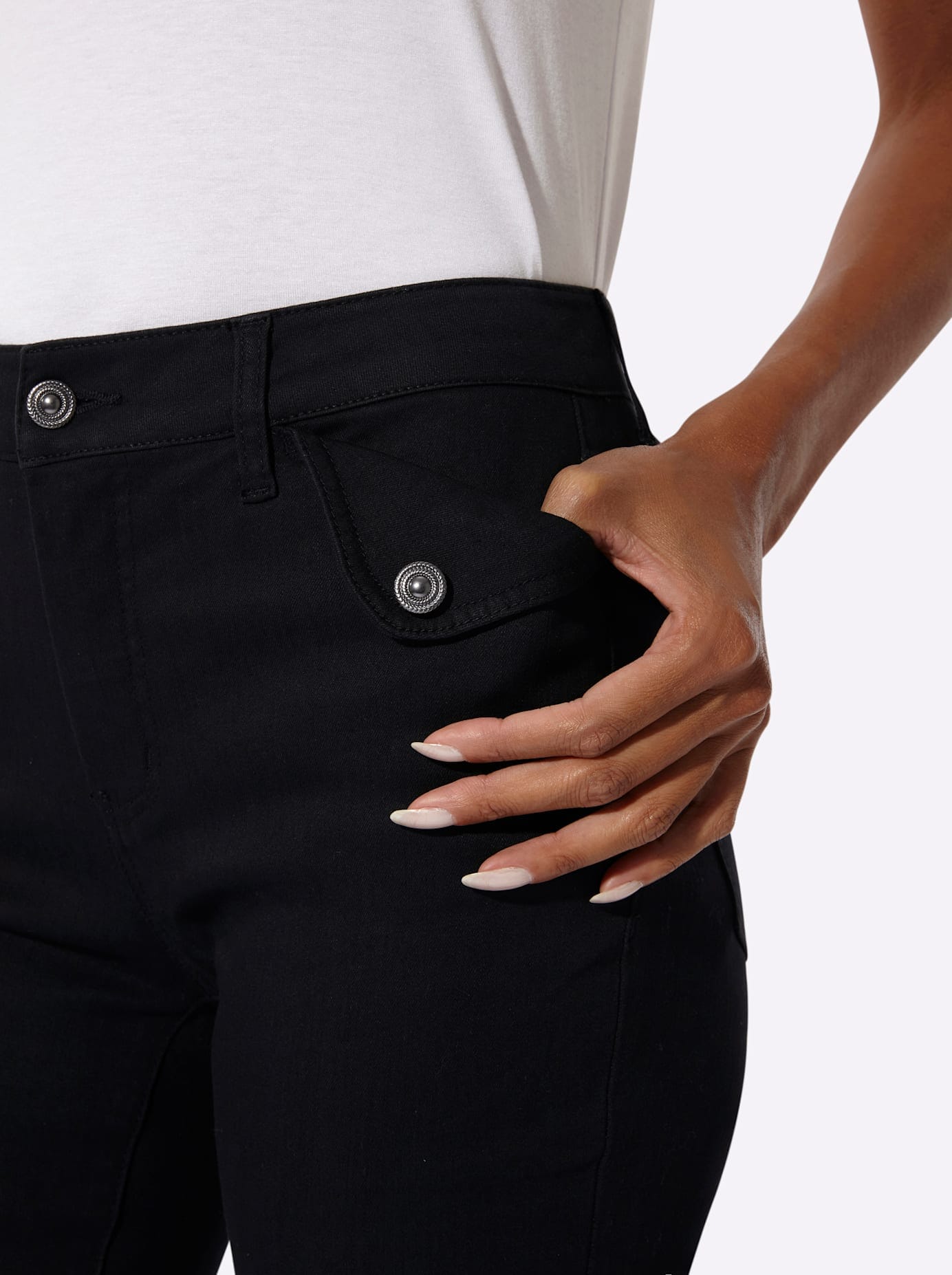 creation L Bootcut-Jeans 1