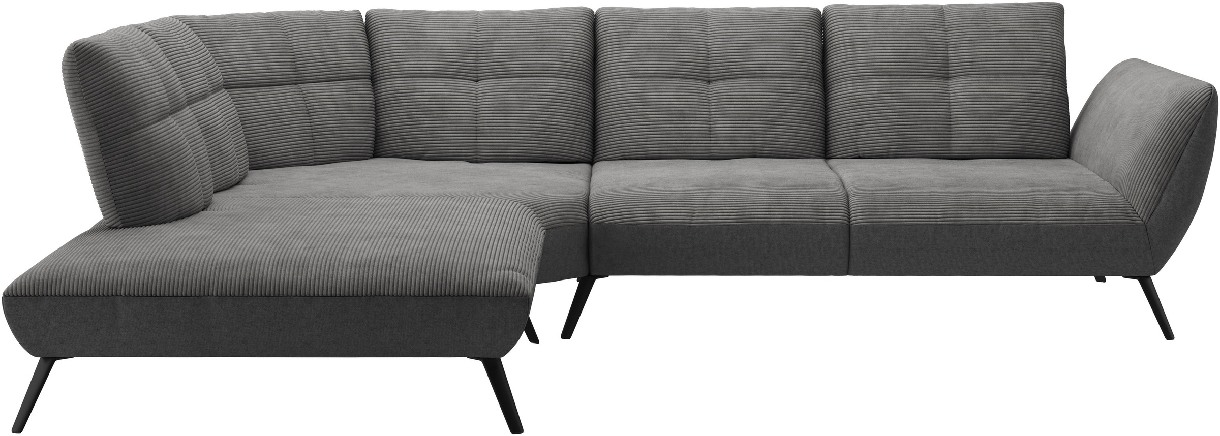 Places of Style Ecksofa »Mikado L-Form«, inkl. Sitztiefenverstellung und Armteilverstellung
