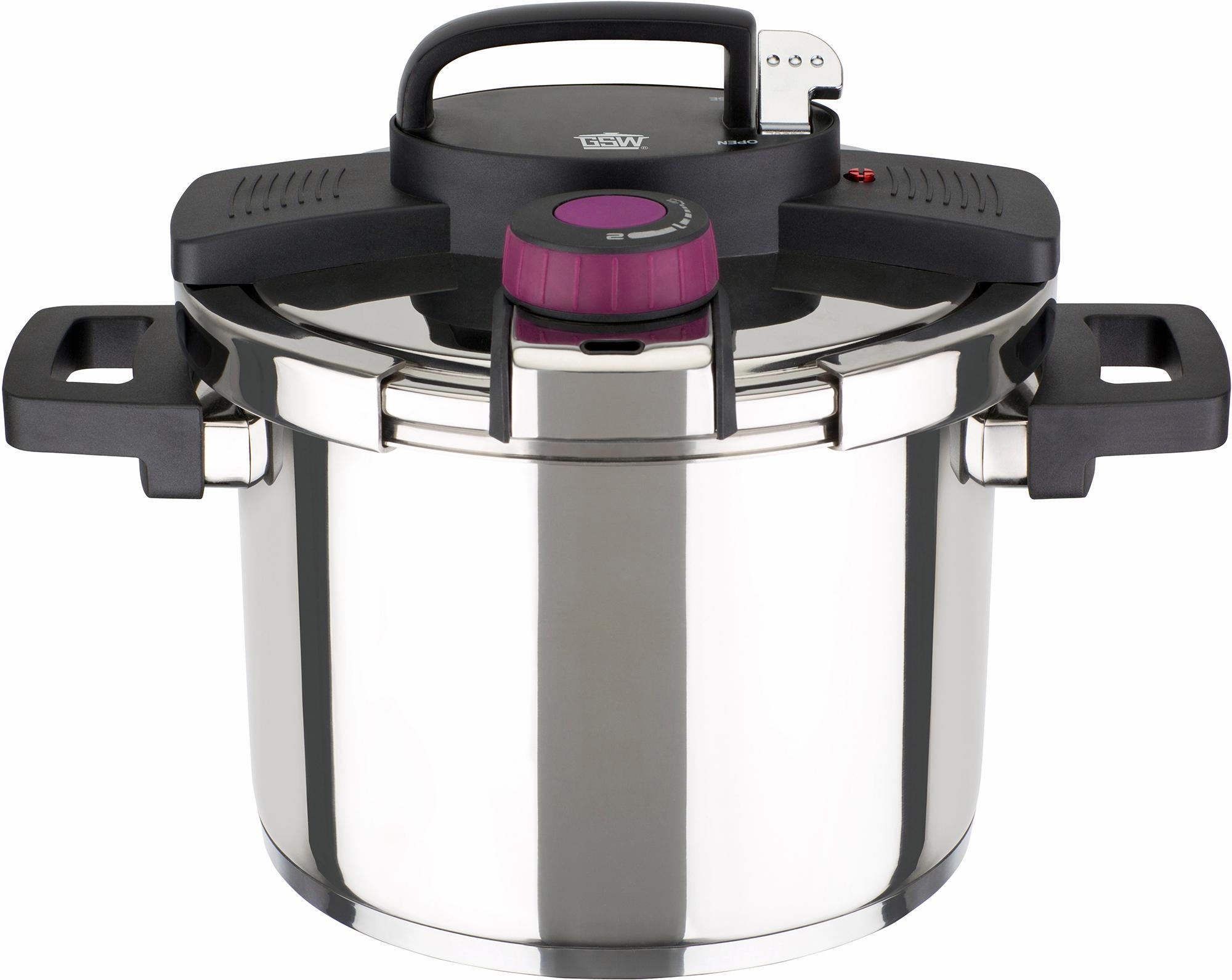 GSW Schnellkochtopf "easy Click" 1 Stk. tlg. Edelstahl 18/8 günstig online kaufen