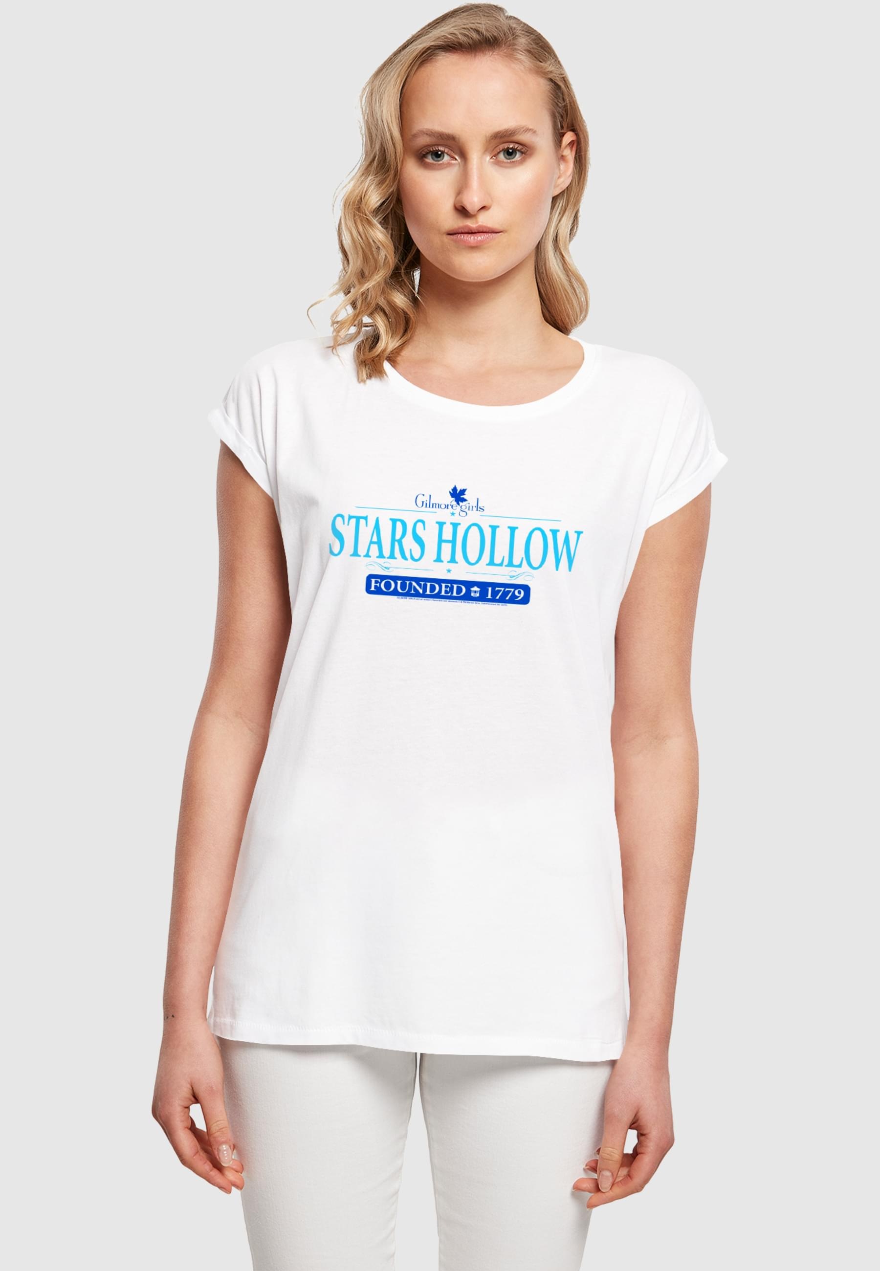 ABSOLUTE CULT T-Shirt »ABSOLUTE CULT Ladies Gilmore Girls - Stars Hollow T-Shirt«, (1 tlg.)