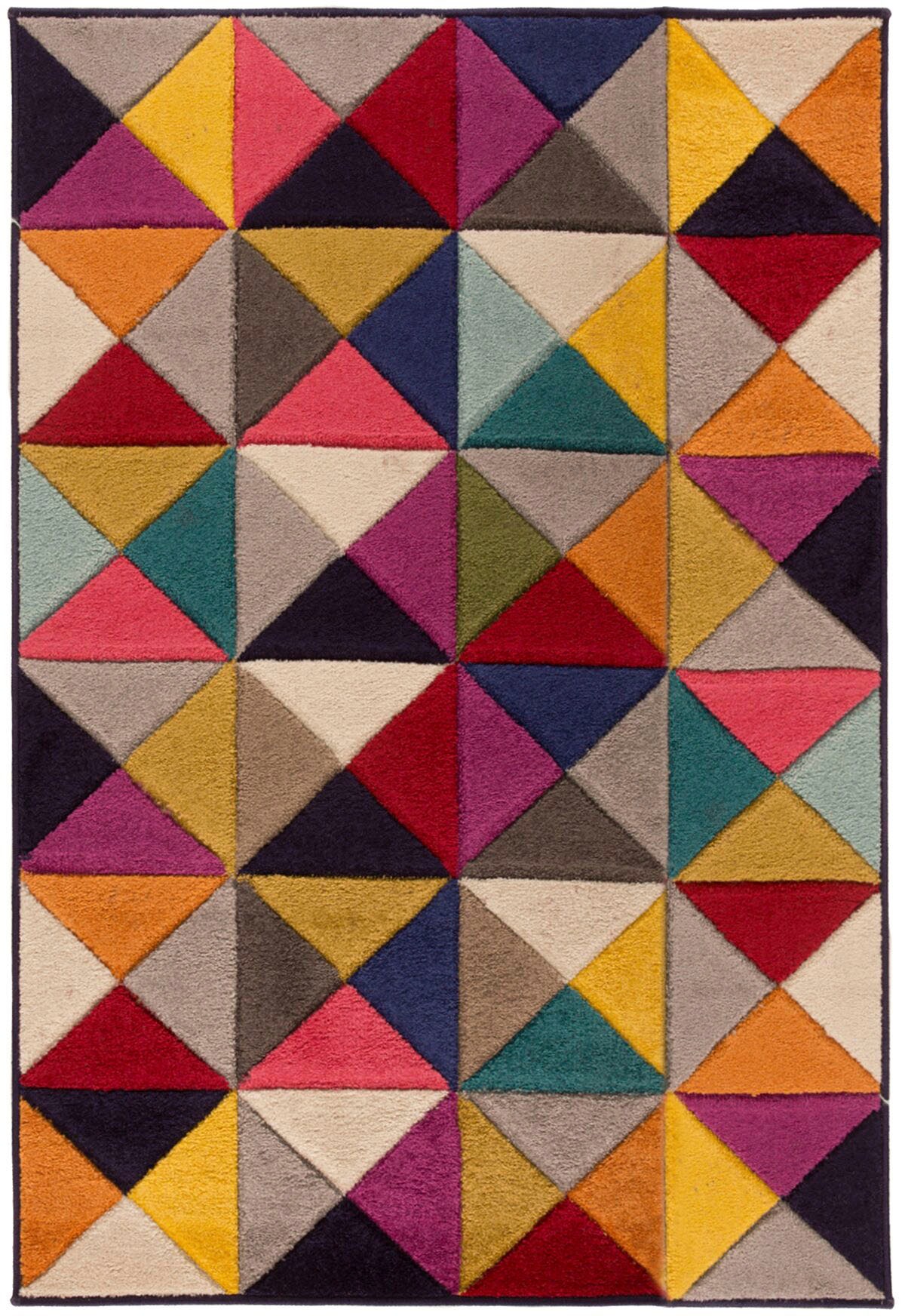 FLAIR RUGS Teppich "SAMBA" 10 mm Höhe Handgeschnitzt günstig online kaufen