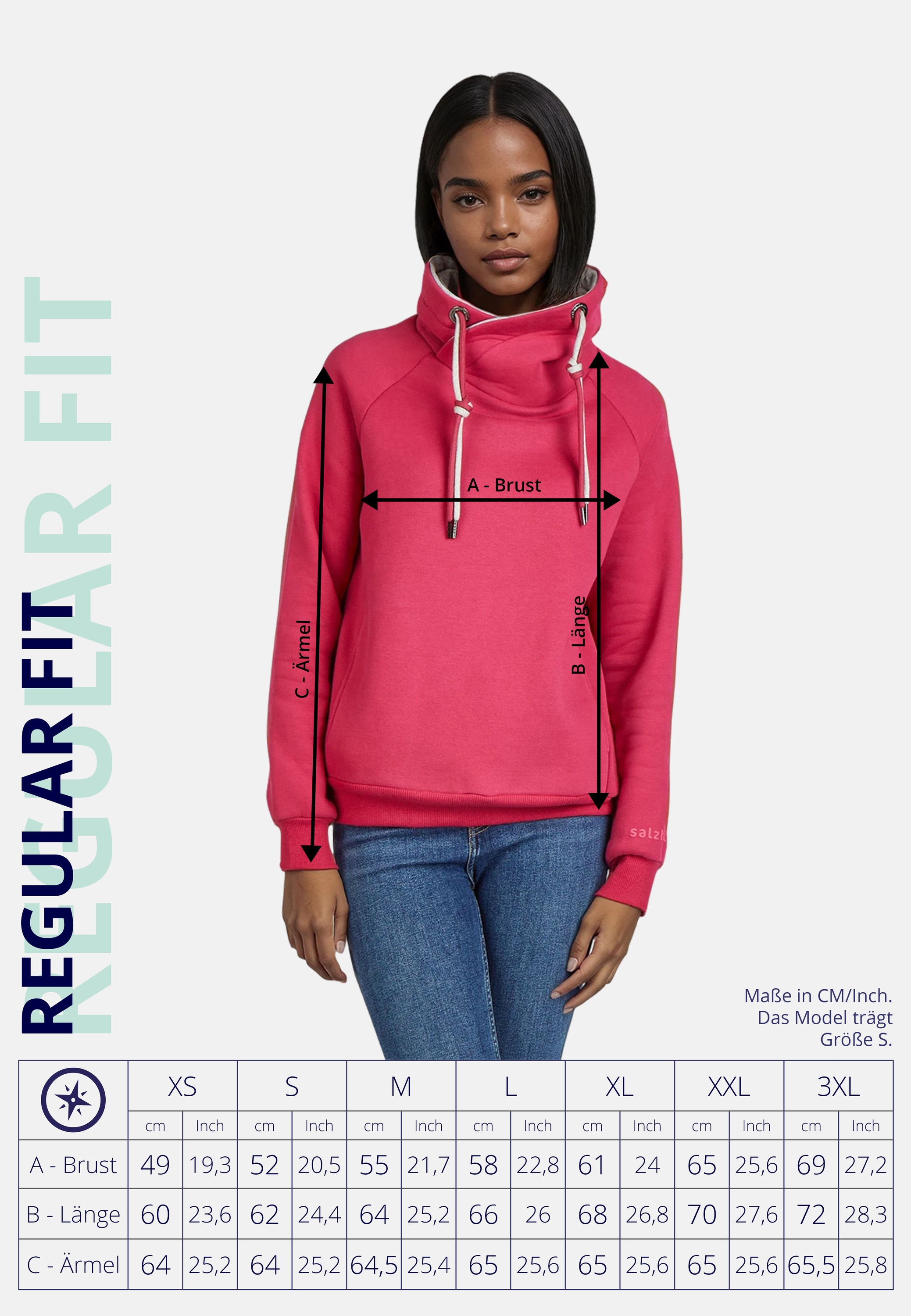 salzhaut Kapuzenpullover »Pullover WEPS«