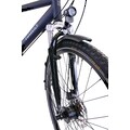 HAWK Bikes Trekkingrad »HAWK Trekking Gent Deluxe Plus Ocean Blue«, 27 Gang, Shimano, Alivio Schaltwerk