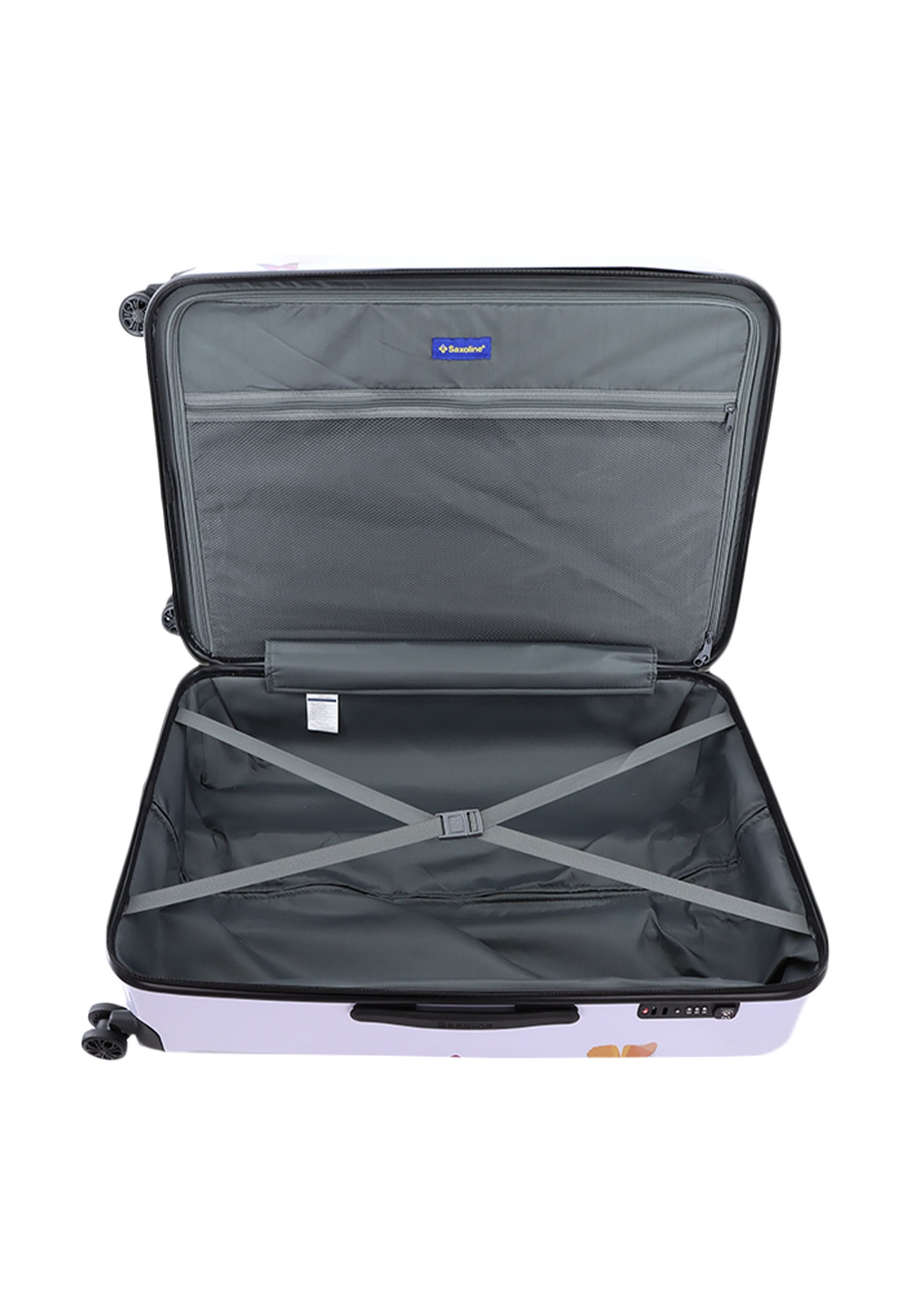 Saxoline® Koffer »Schmetterling« mit integriertem Zahlenschloss