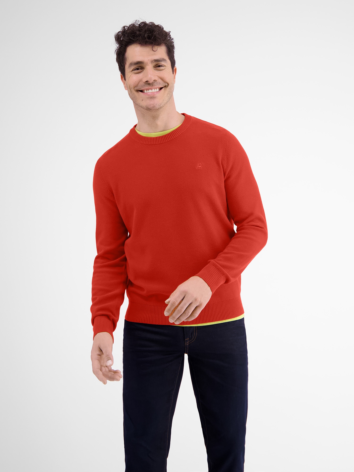 LERROS Strickpullover »Crewneck Strickpullover«