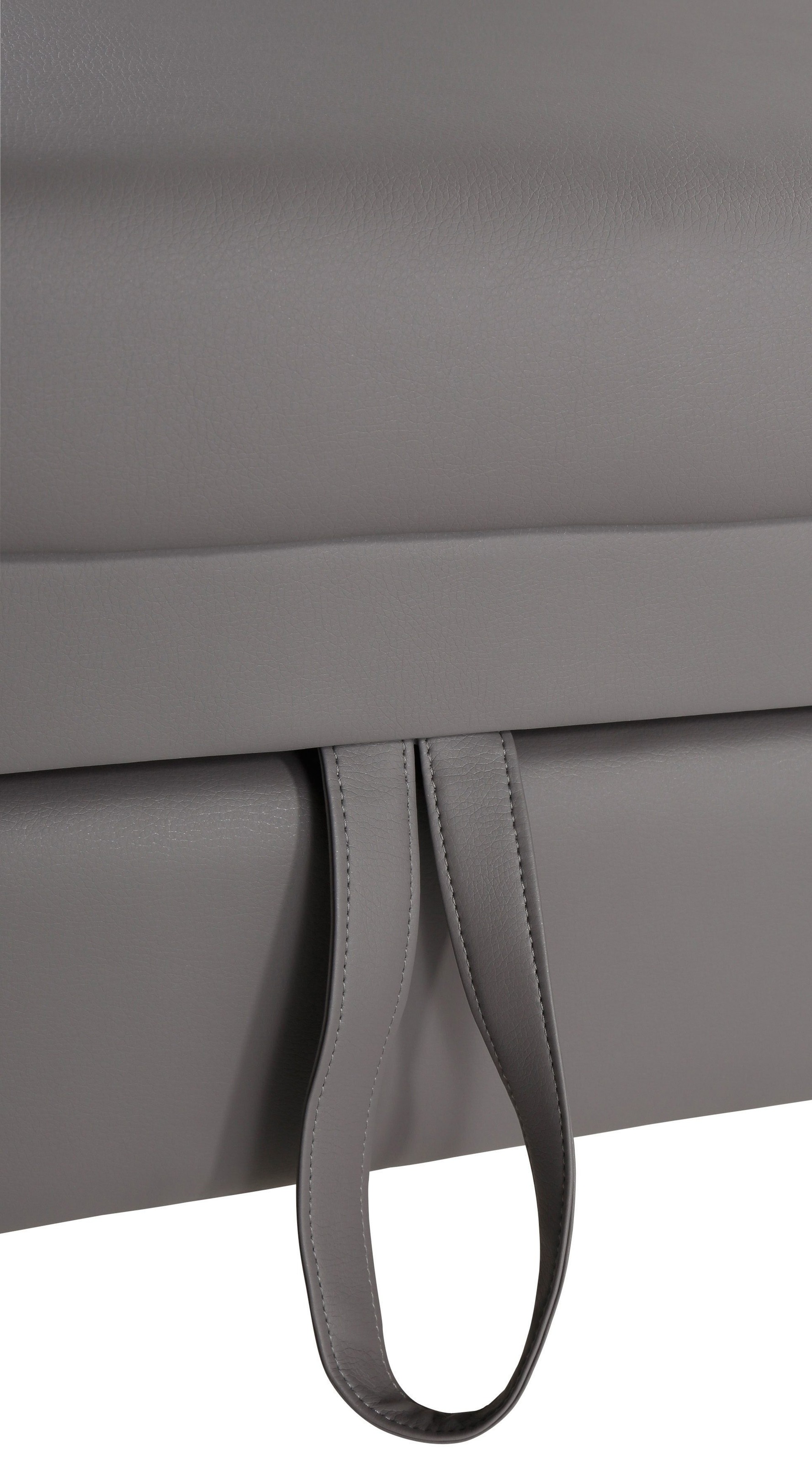 COTTA Polstergarnitur »Chef L-Form«, (Set), Set bestehend aus: Ecksofa mit Kopfteilverstellung & Hocker