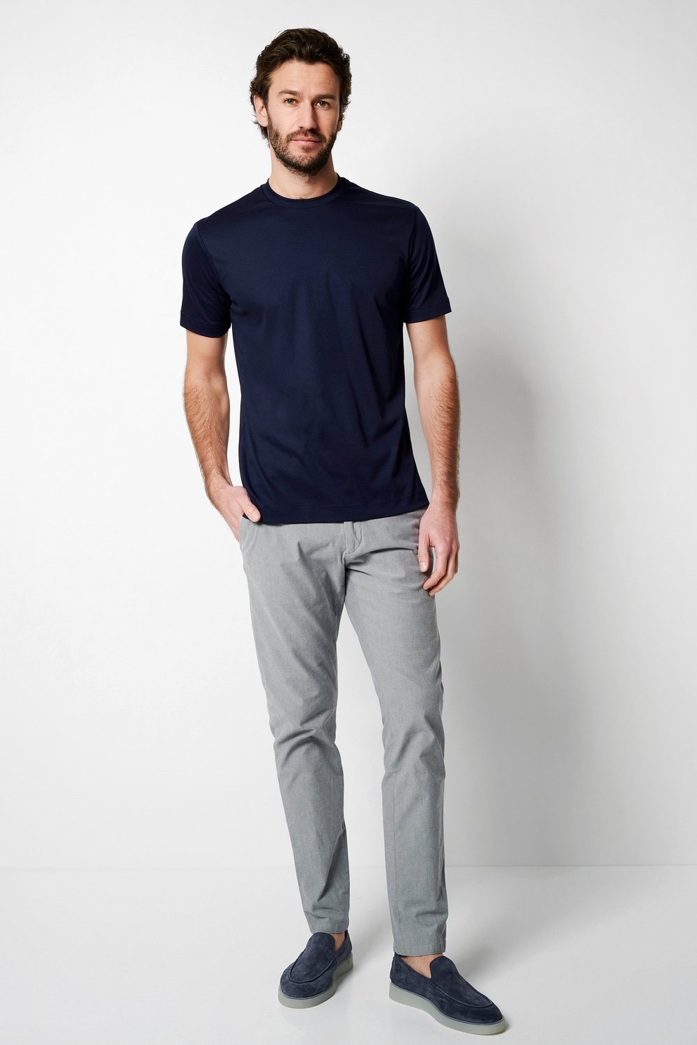 DESOTO T-Shirt »DESOTO T-Shirt Roundneck 1/2«, Mit Rundhalsausschnitt