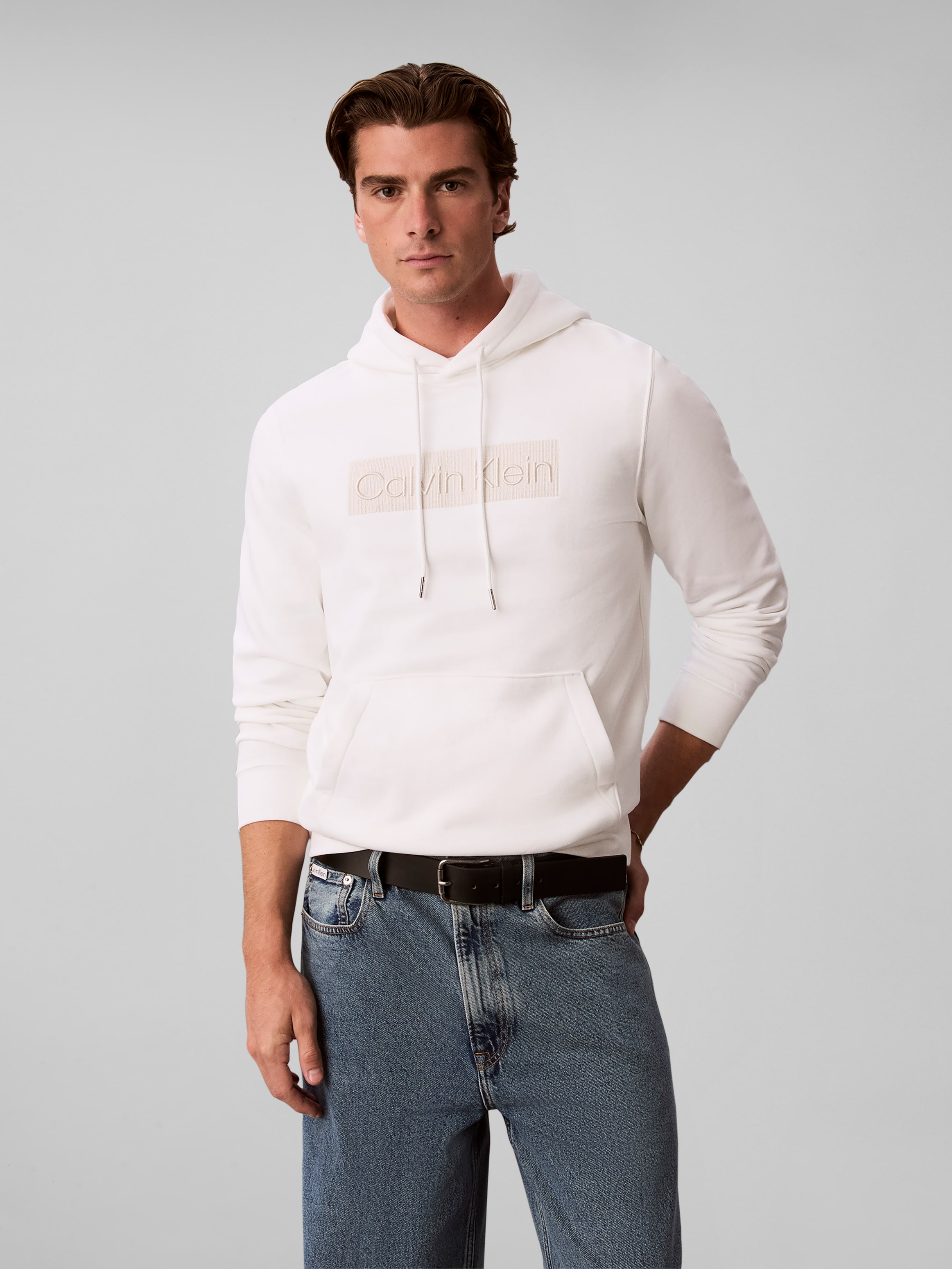 Calvin Klein Kapuzensweatshirt "FLEECE GRAPHIC HOODIE", Regular fit mit Kapuze