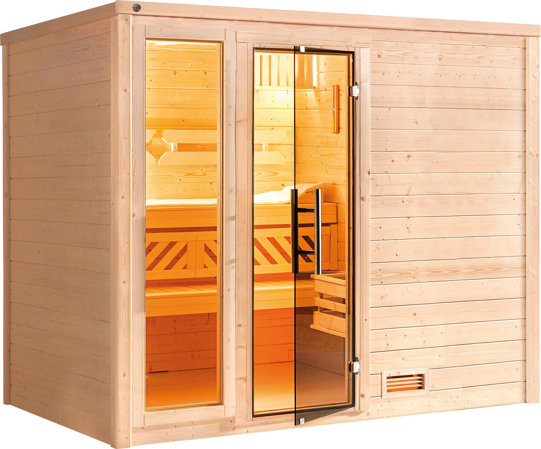 weka "Bergen" Set, 7,5 kW Bio-Ofen mit digitaler Steuerung