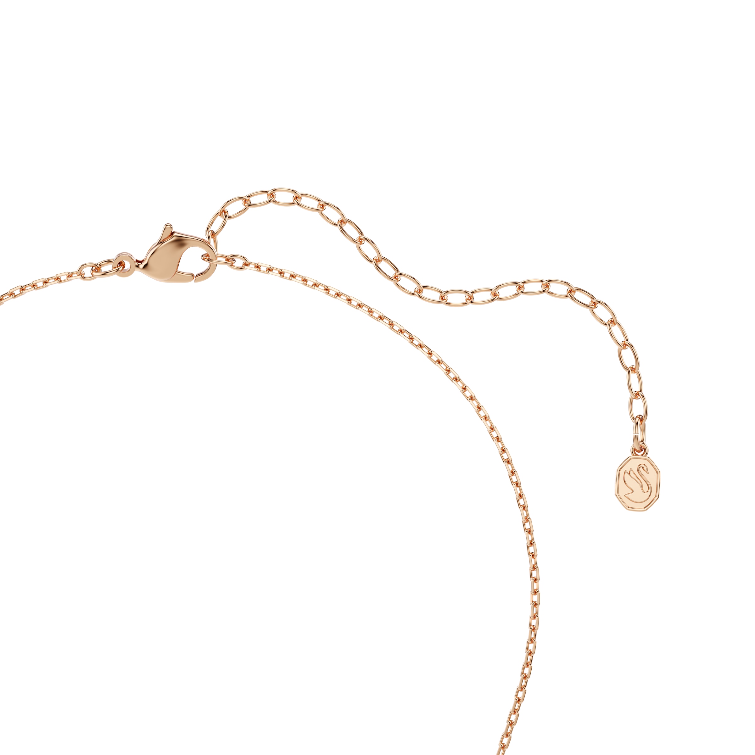 Swarovski Kette mit Anhänger »Schmuck Geschenk Swan Halskette« mit Swarovski® Kristall, Zirkonia (synth.)