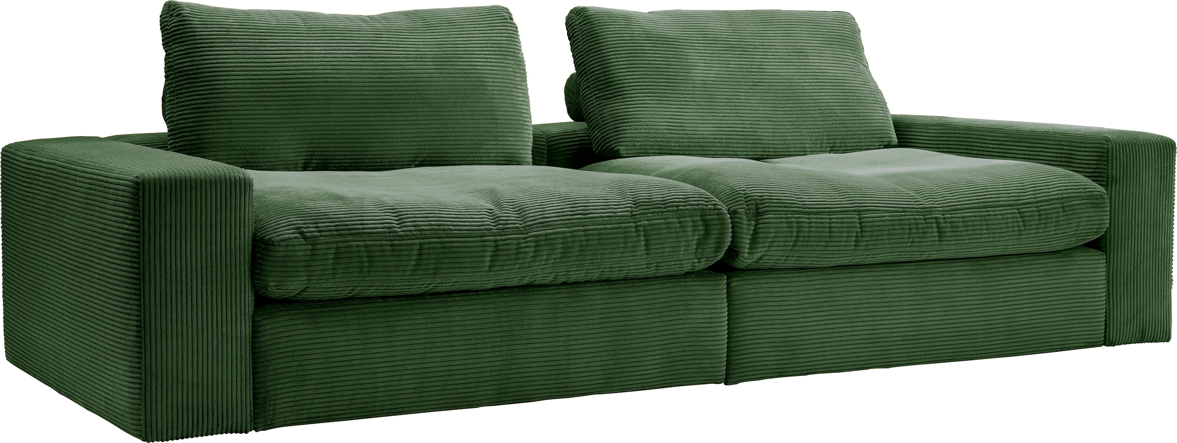 alina Big-Sofa »Sandy«, 266 cm breit und 123 cm tief, in modernem Cordstoff