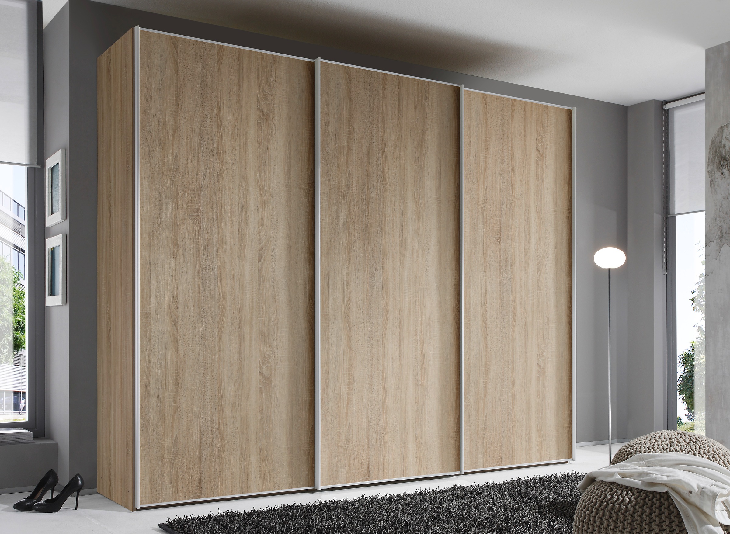STAUD Schwebetürenschrank »Sinfonie Plus, edles Design in hochwertiger Qualität, Made in Germany« Mit vier verschiedenen Ausstattungsvarianten